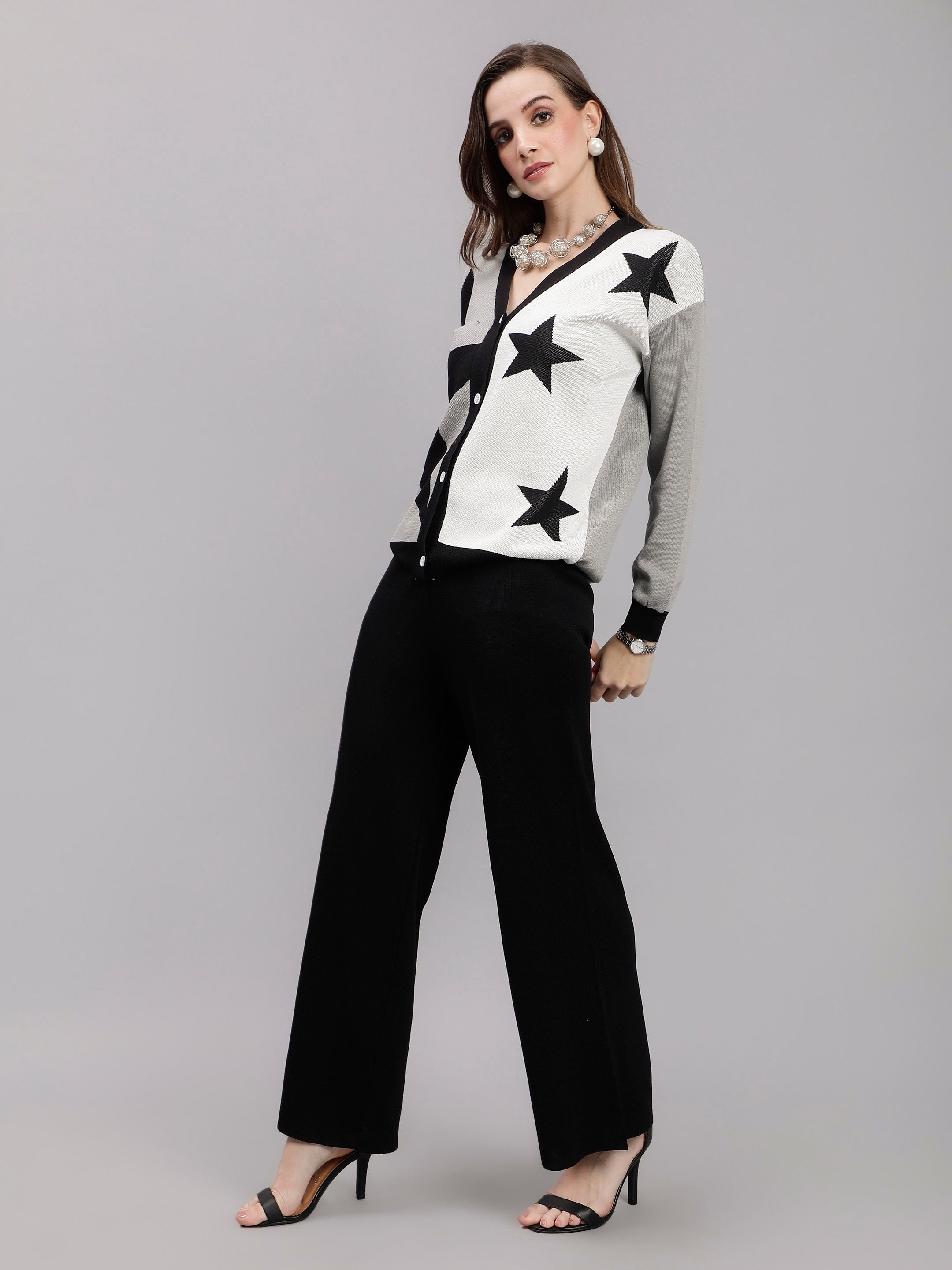 Star Knit Two Piece Set