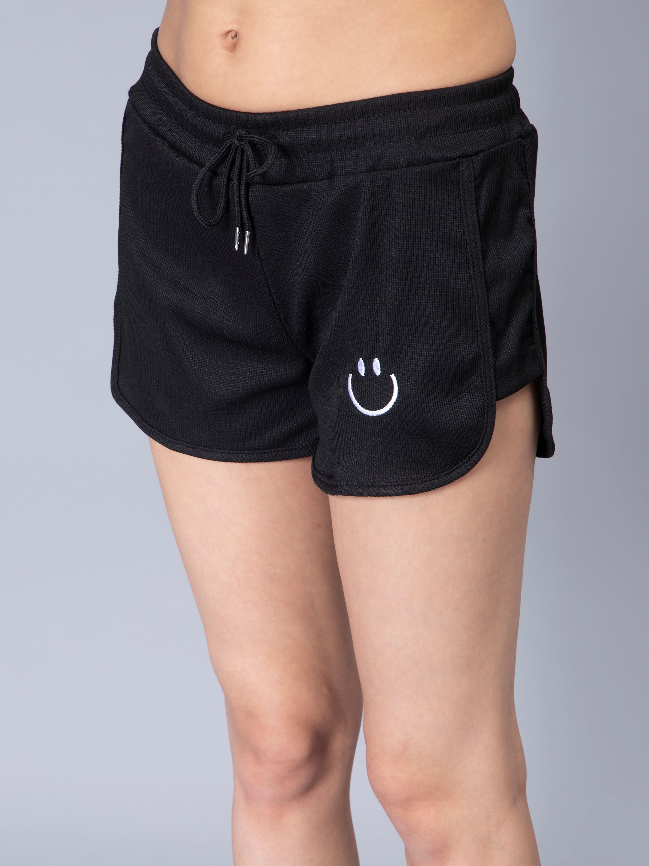 Smiley Rib Lounge Shorts