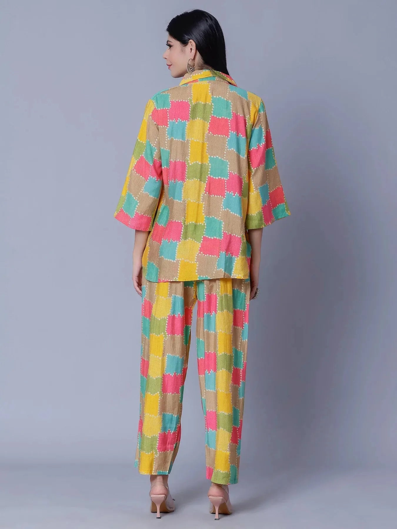 Multicolor Two-Piece Set