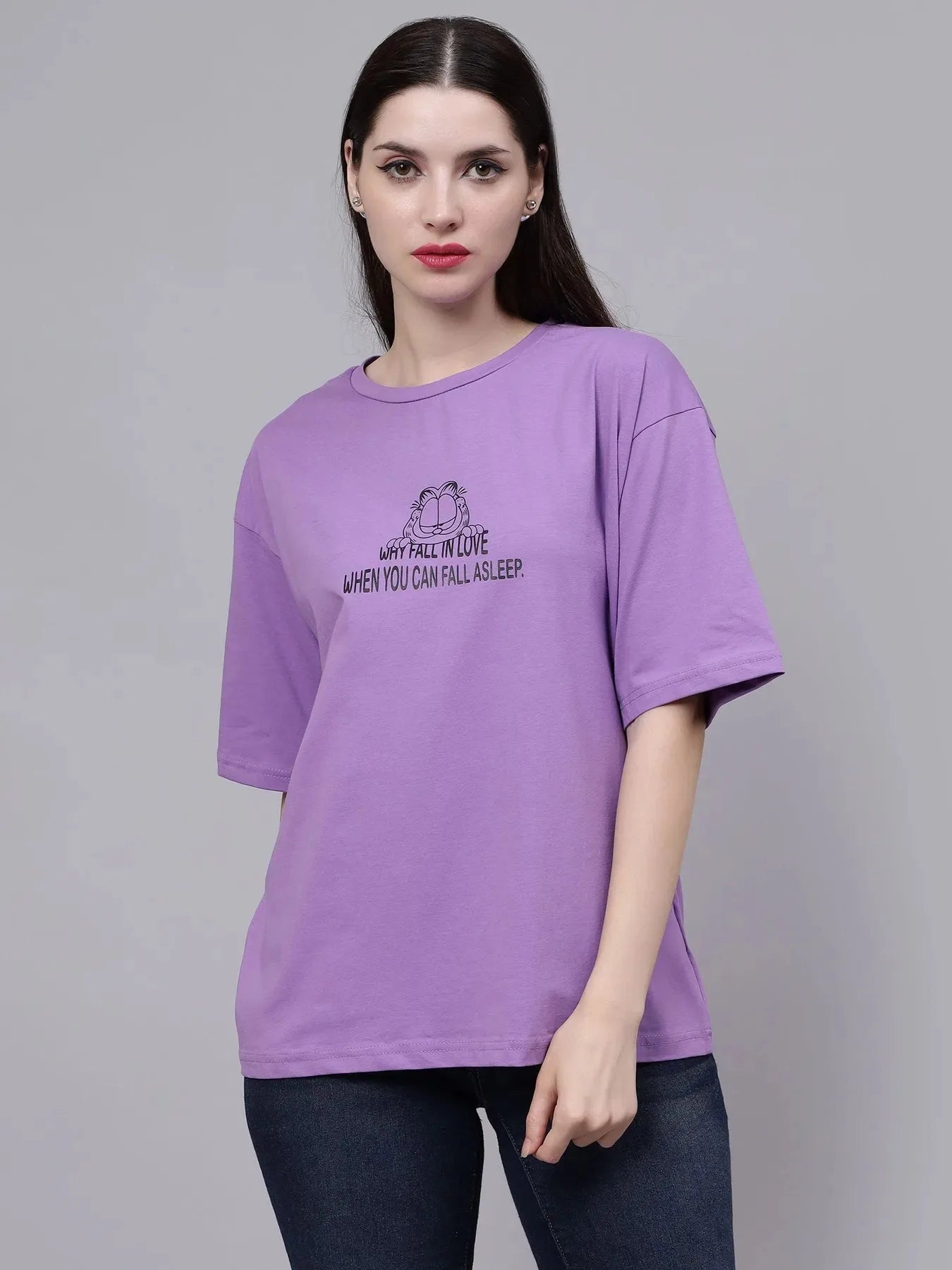 Garfield Cotton Oversized T-Shirt