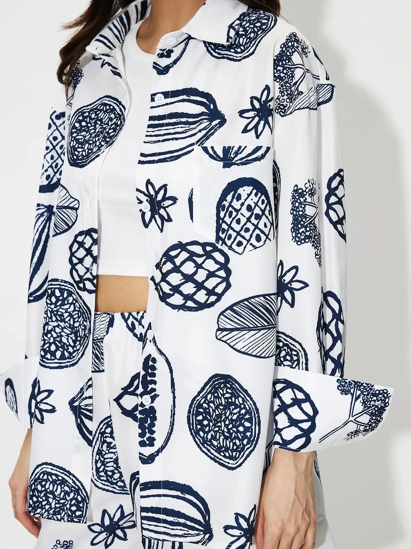 All Over Printed Two-Piece Set