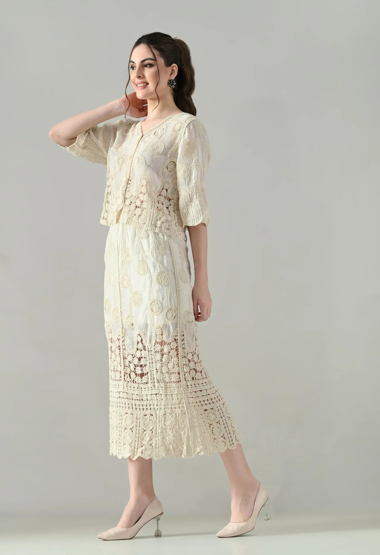 Crochet Charm Two-Piece Set