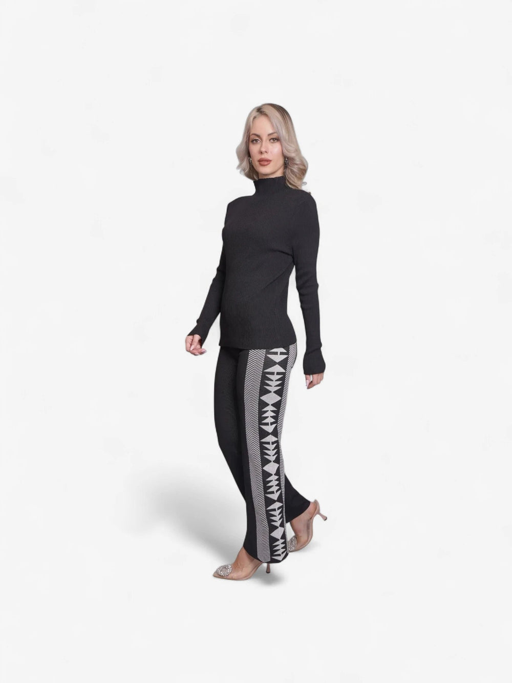 Aztec Printed Three Piece Set