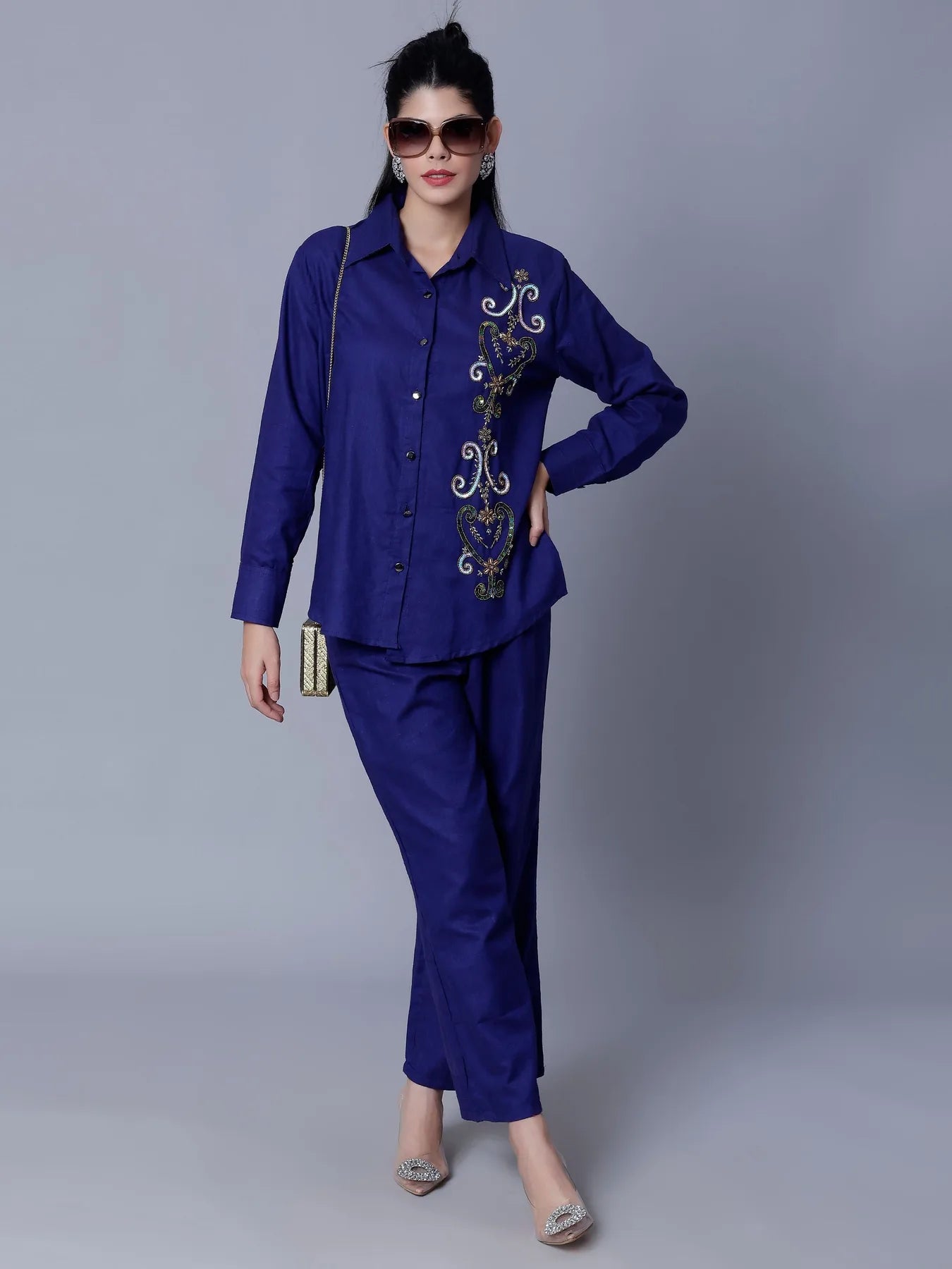 Hand Embroidery Two-Piece Set