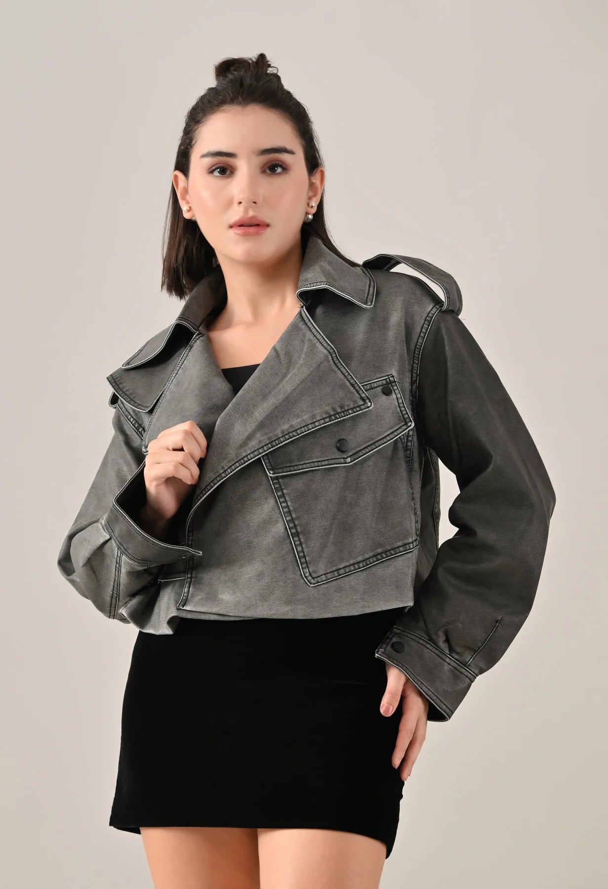 Urban Edge Leather Jacket