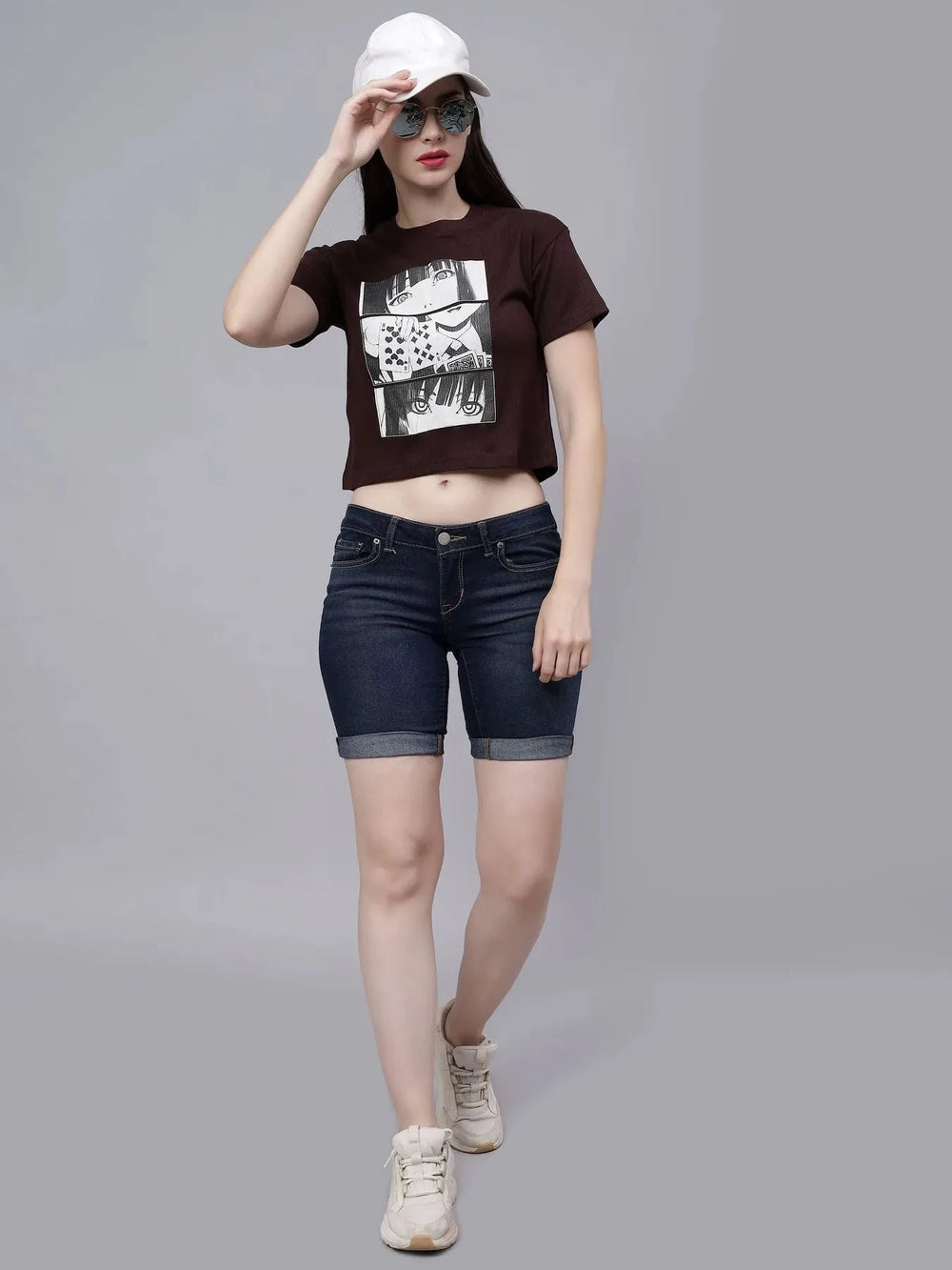 Naruto Anime Eye Printed T-Shirt