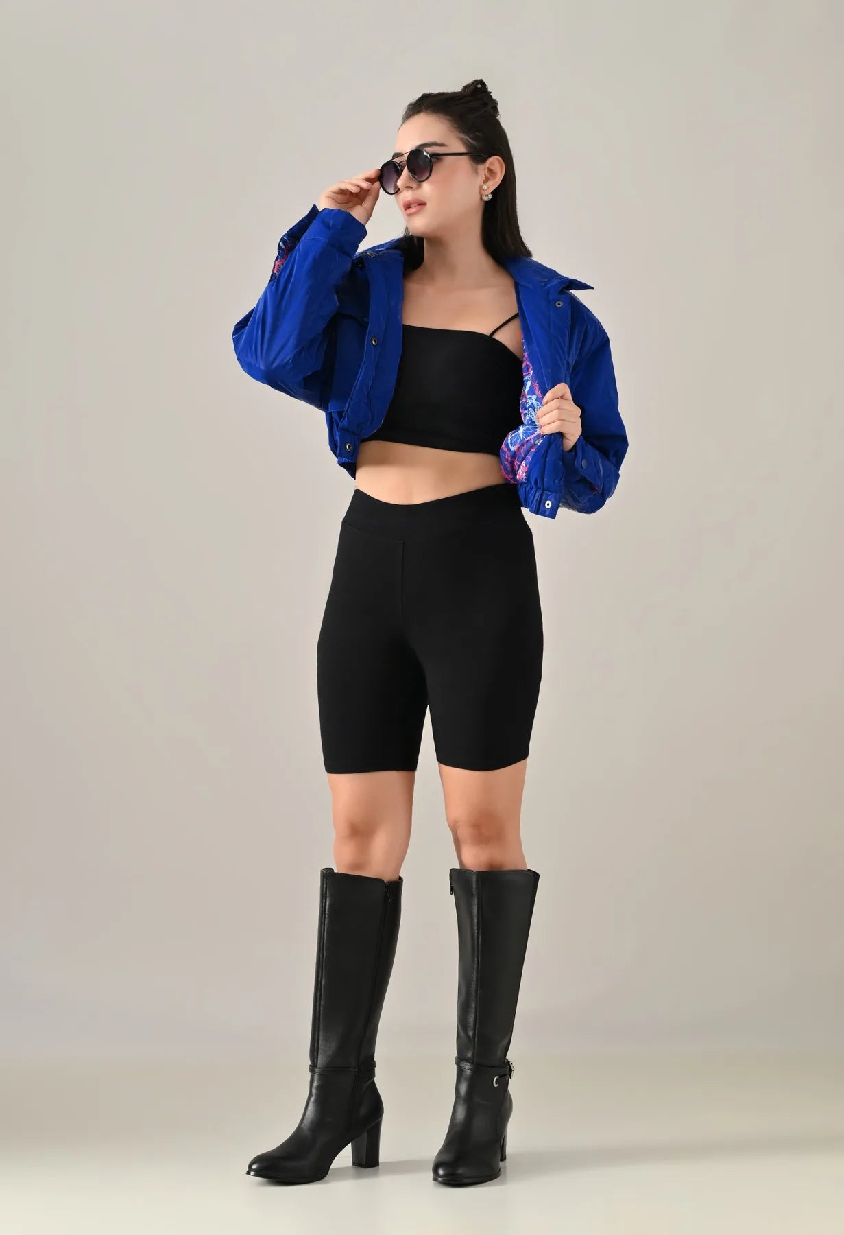 Sky Snap Bomber Jacket