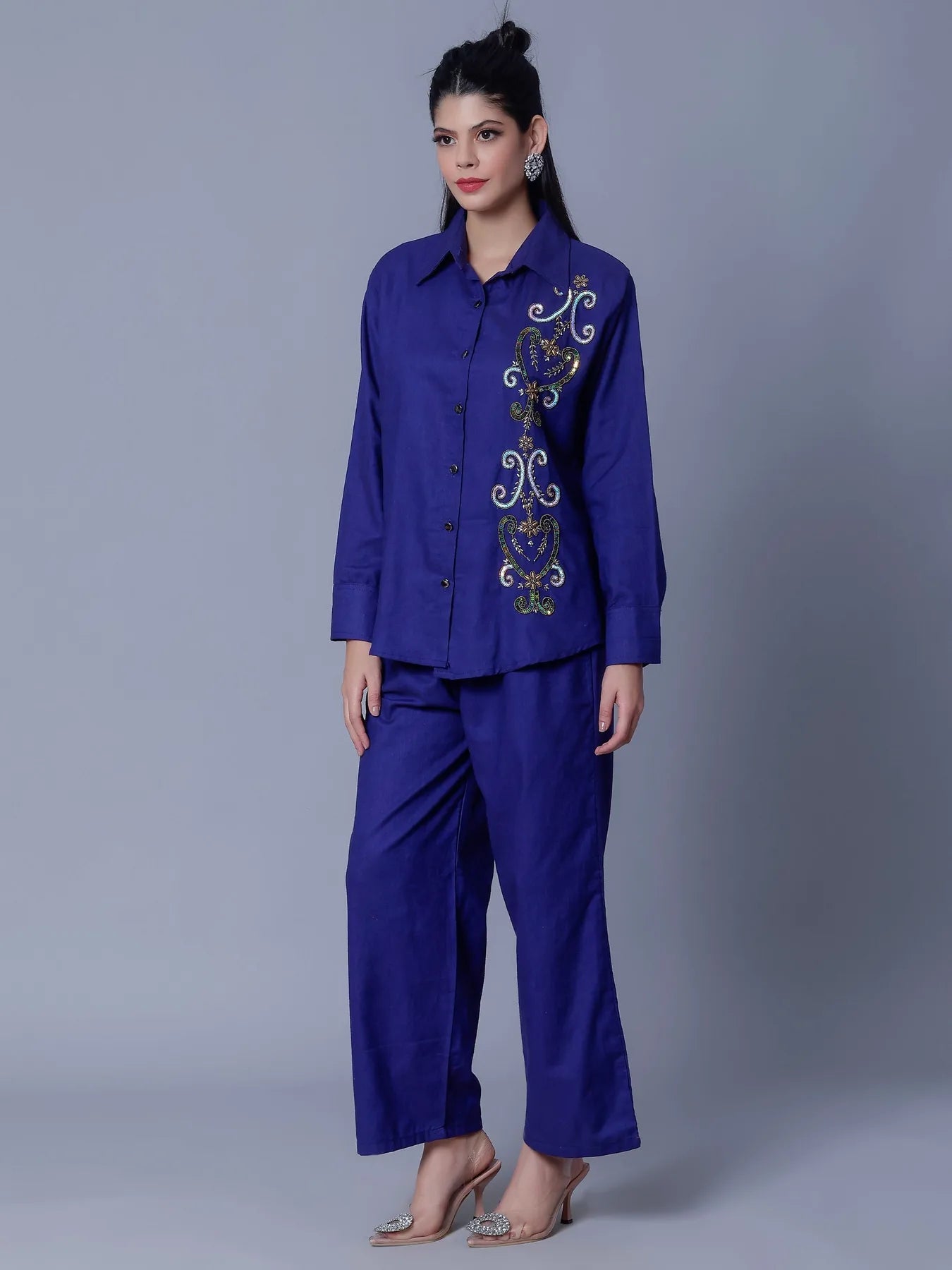 Hand Embroidery Two-Piece Set