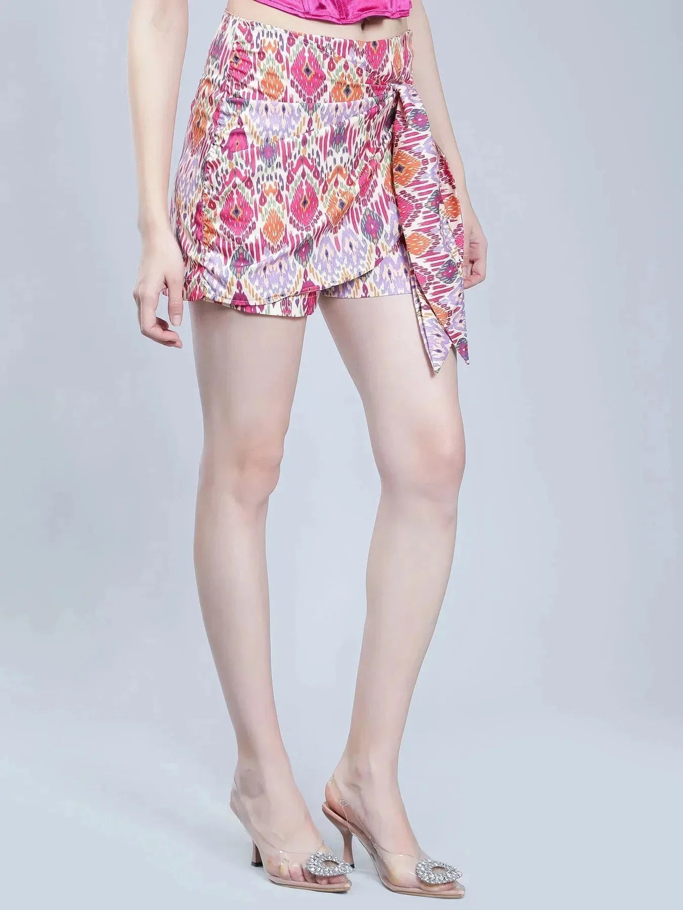 Front Wrap Tieup Shorts