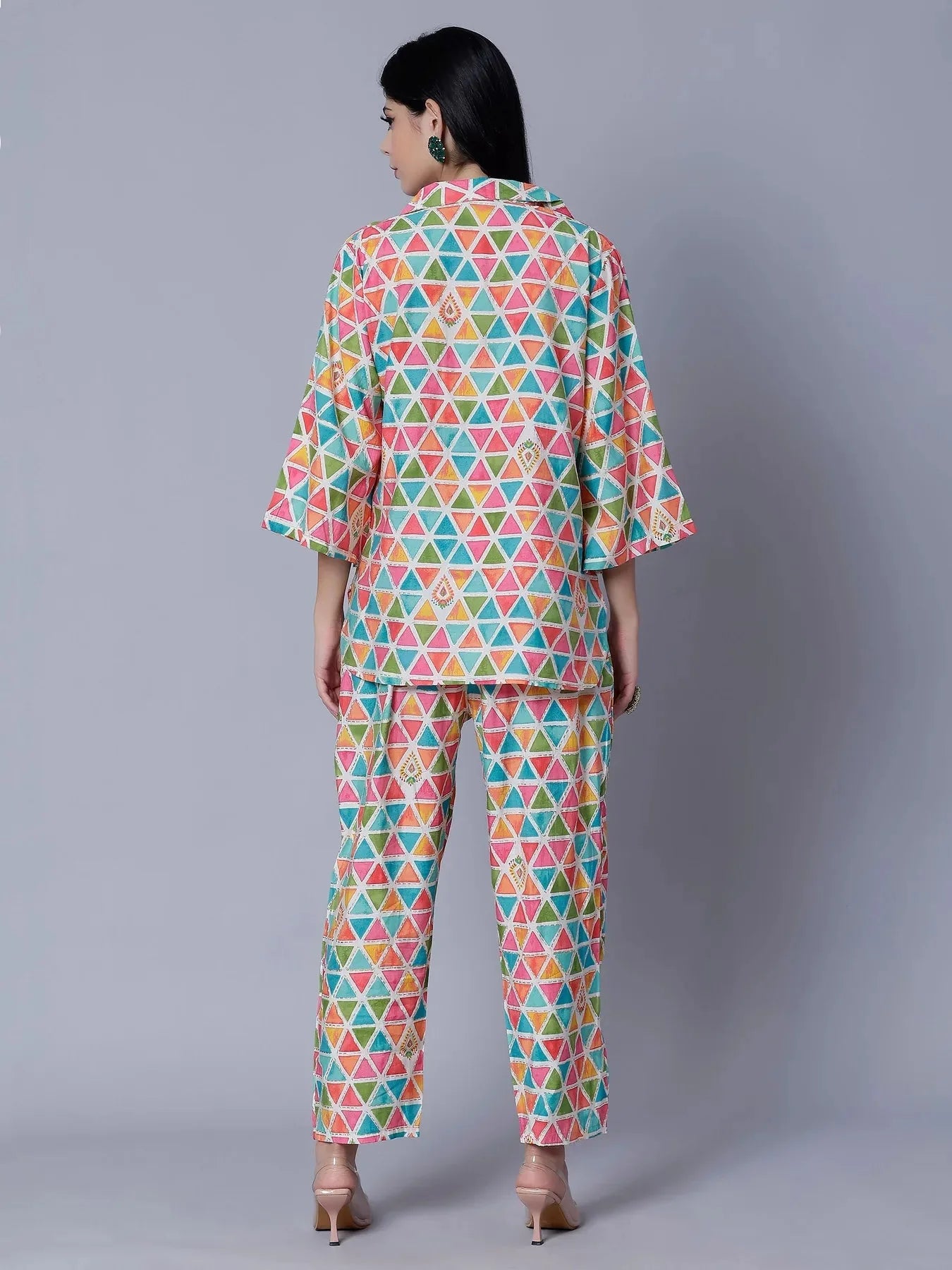 Multicolor Two-Piece Set