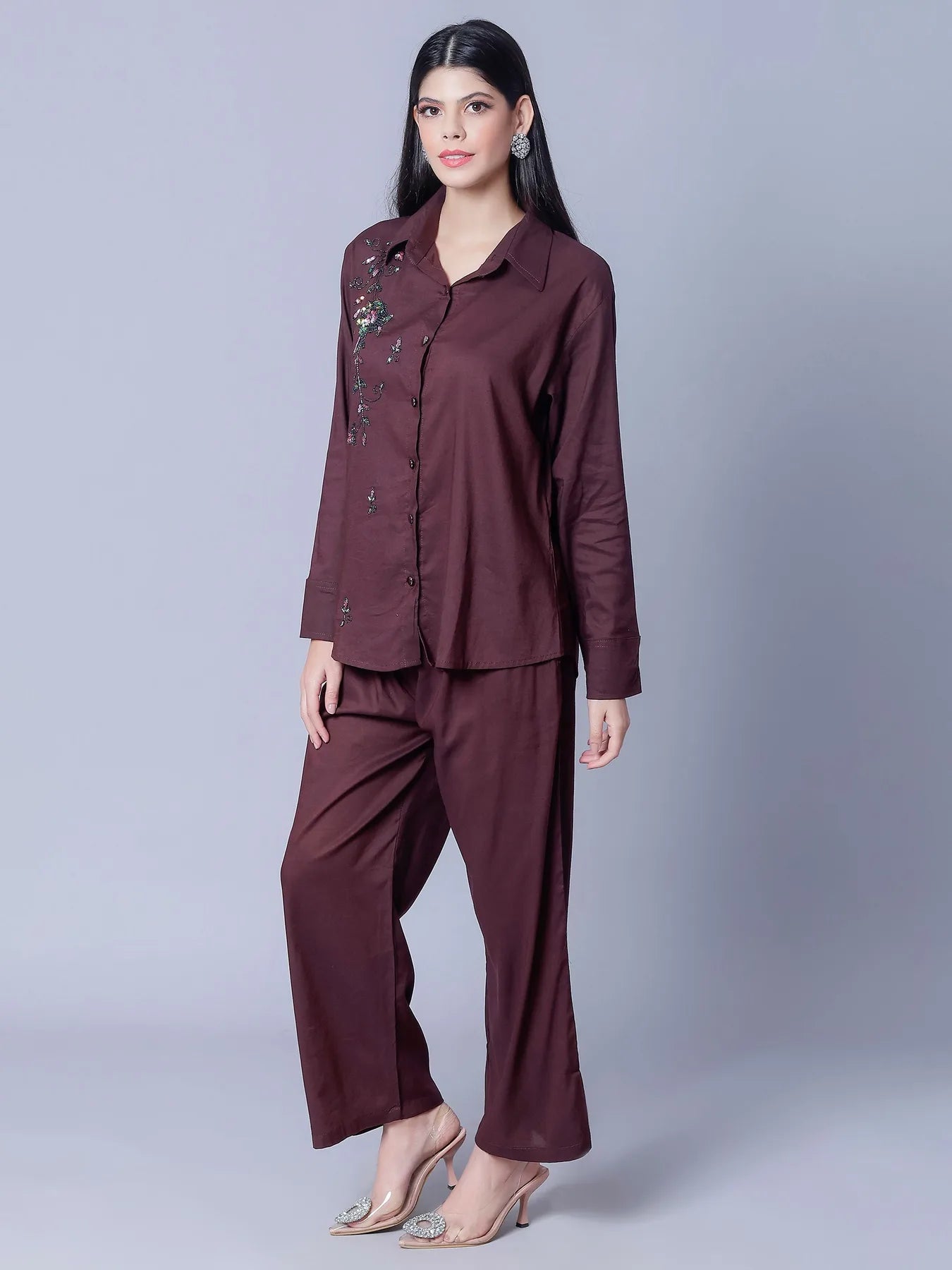 Hand Embroidery Two-Piece Set