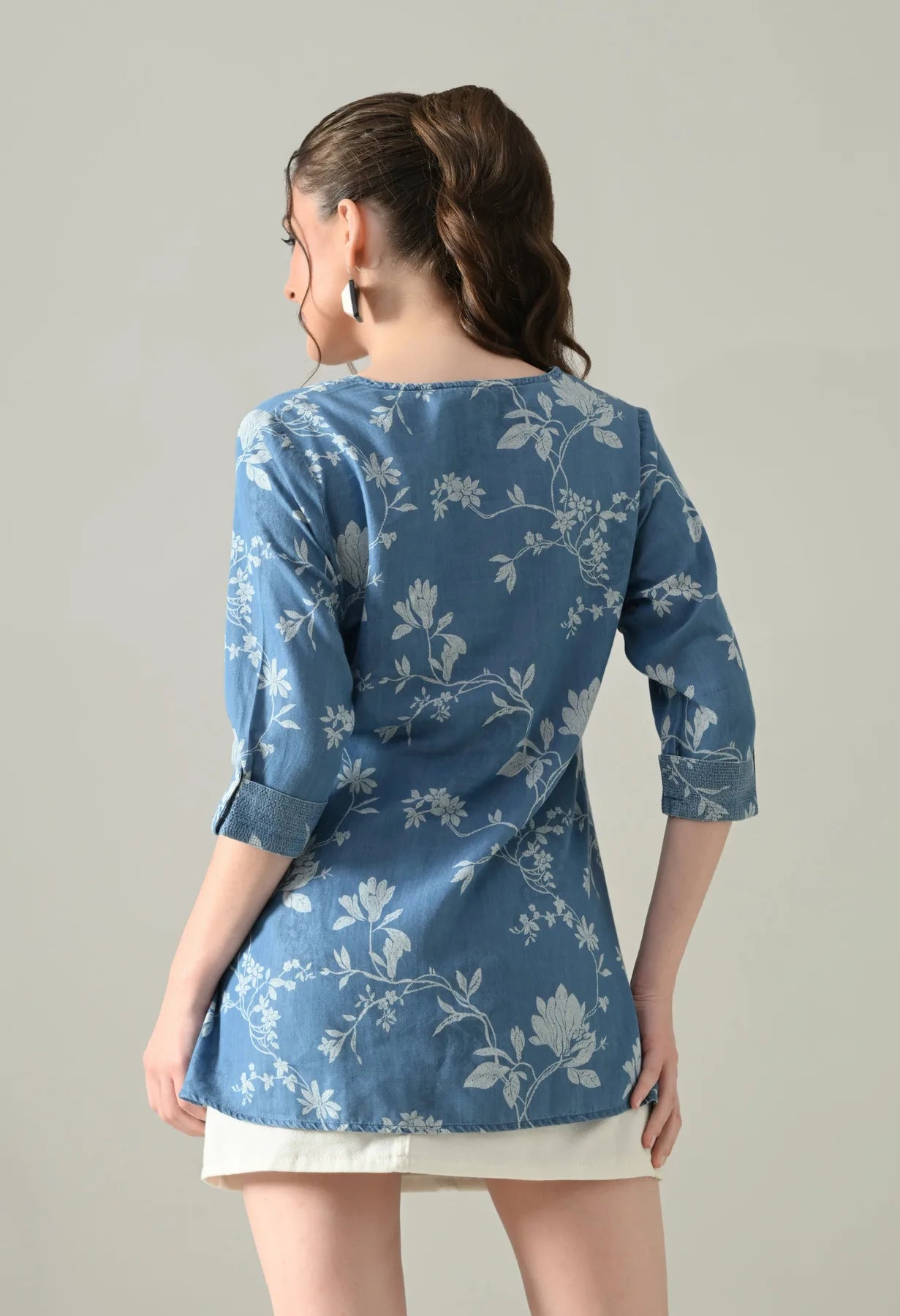 Stitch Bloom Blouse Top