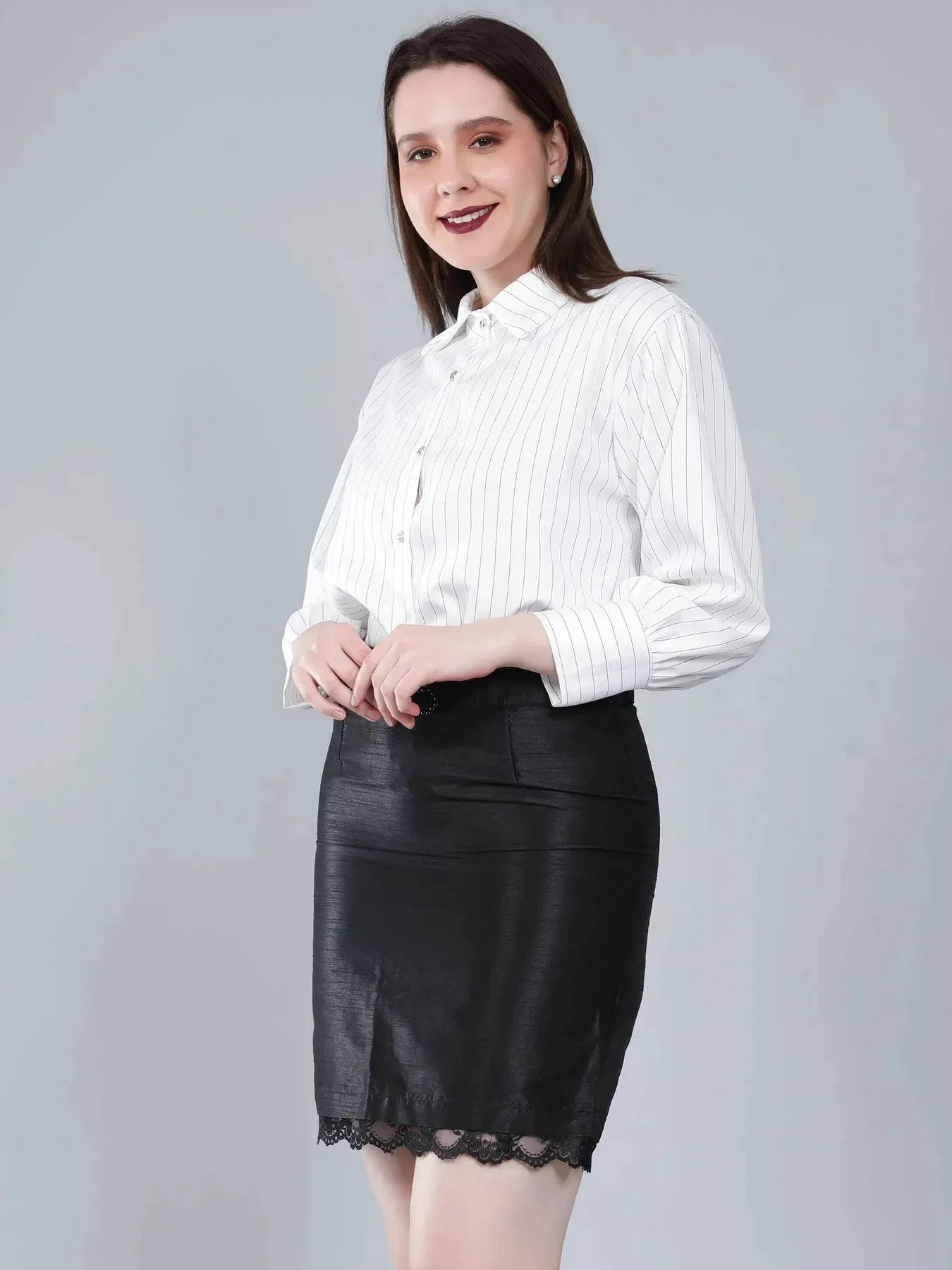 Pin Stripe Formal Shirt