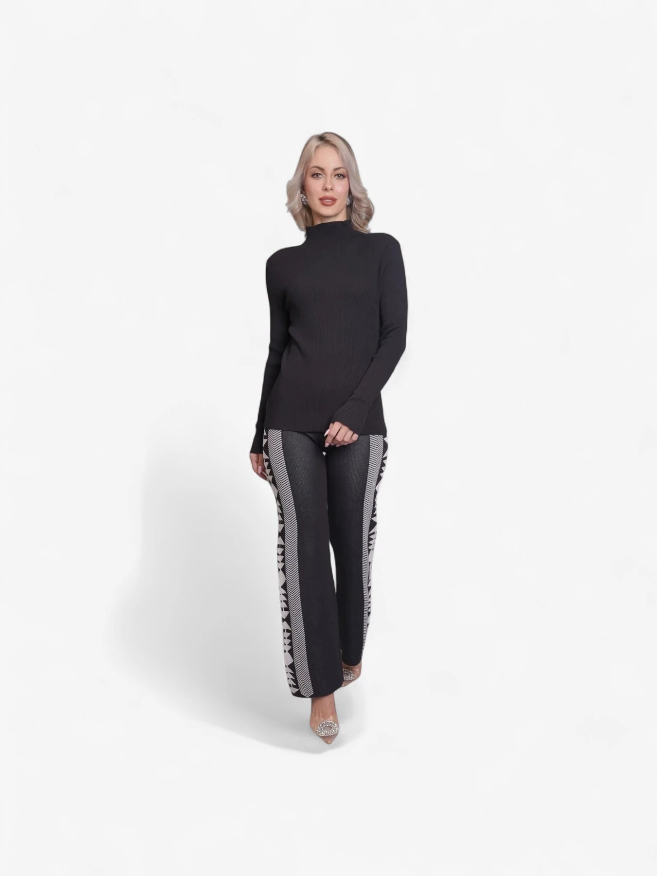 Aztec Printed Three Piece Set