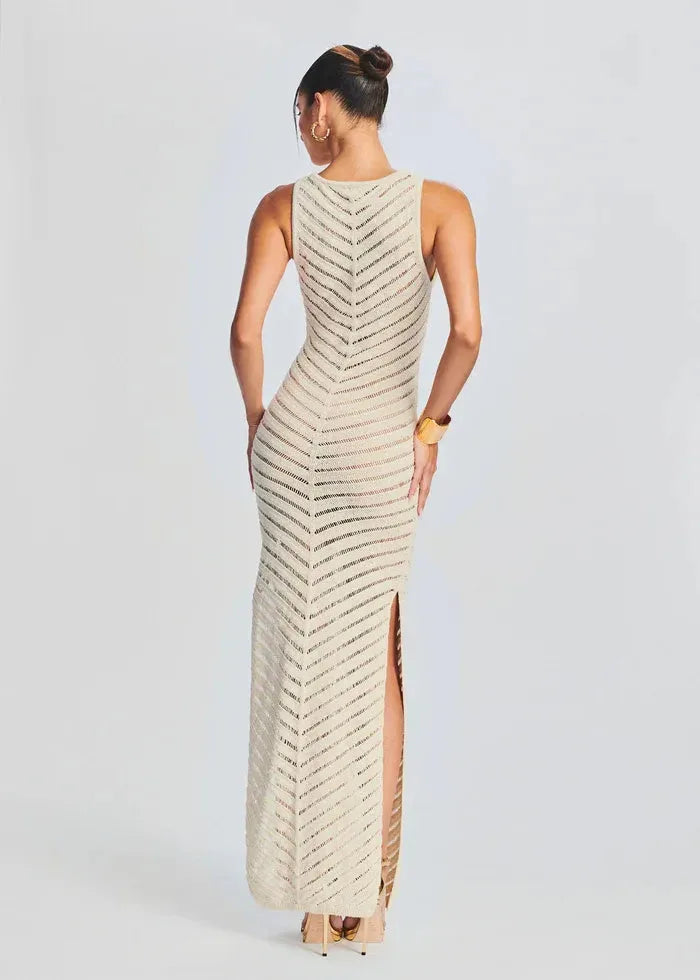 Crocheted Knit Cover Up