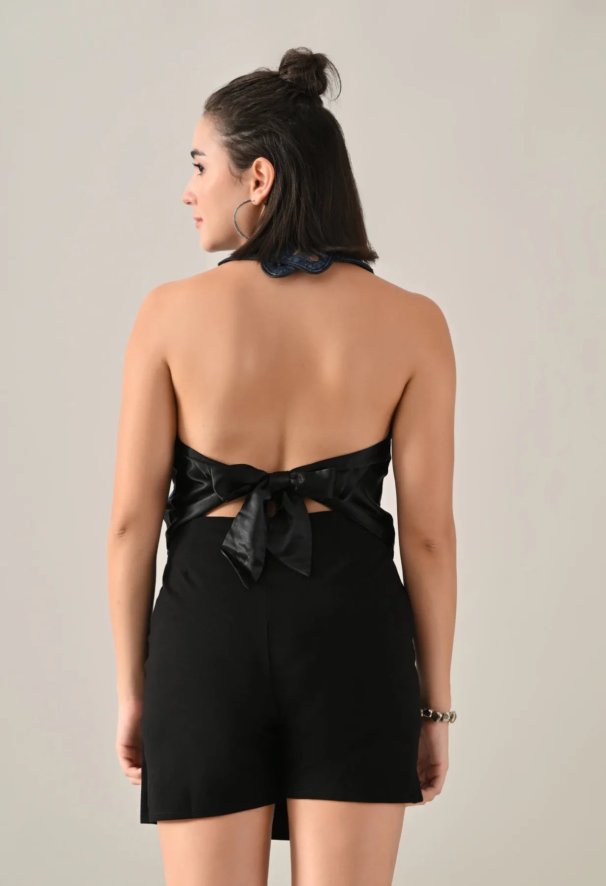 Halter Muse Denim Vest