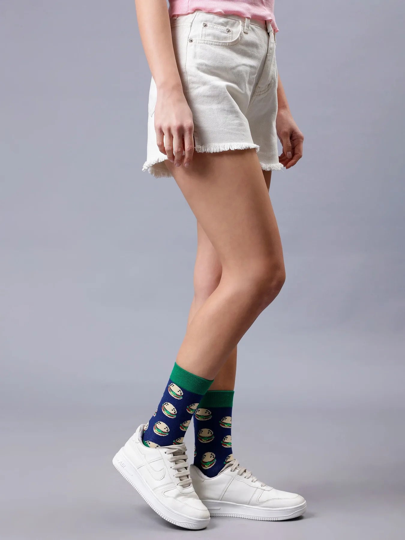 Cotton Printed Socks