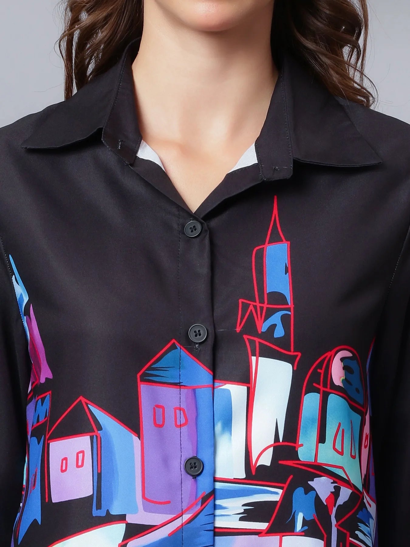 Town House Printed Two-Piece Set