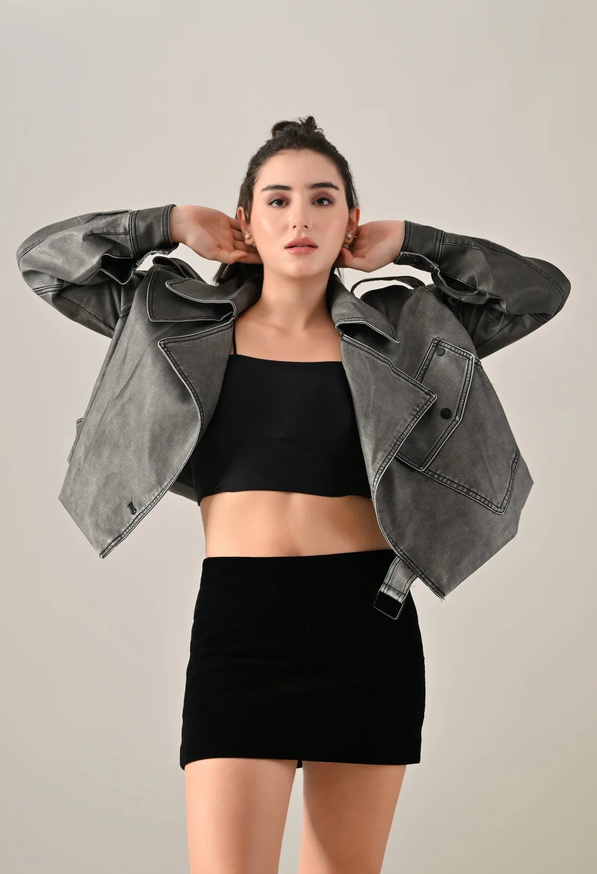 Urban Edge Leather Jacket