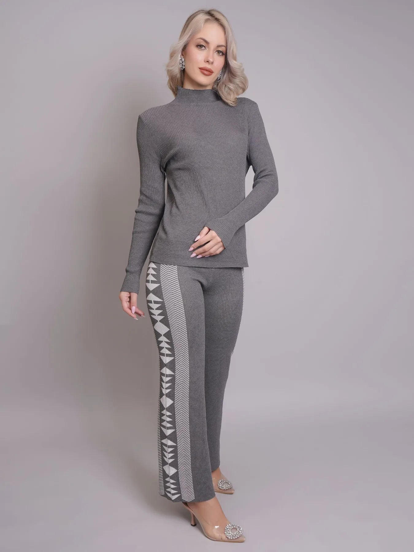 Aztec Printed Three Piece Set