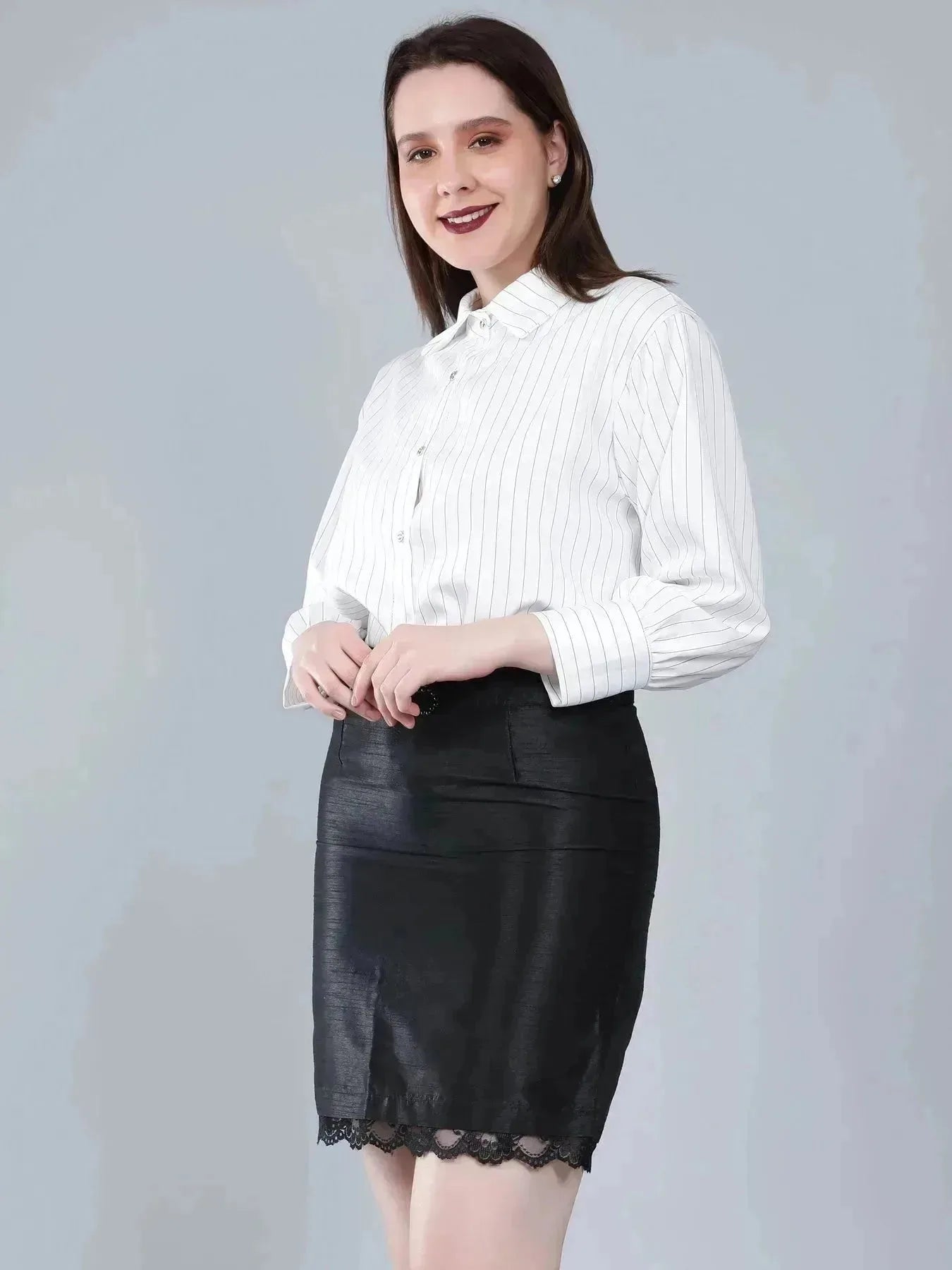 Pin Stripe Formal Shirt