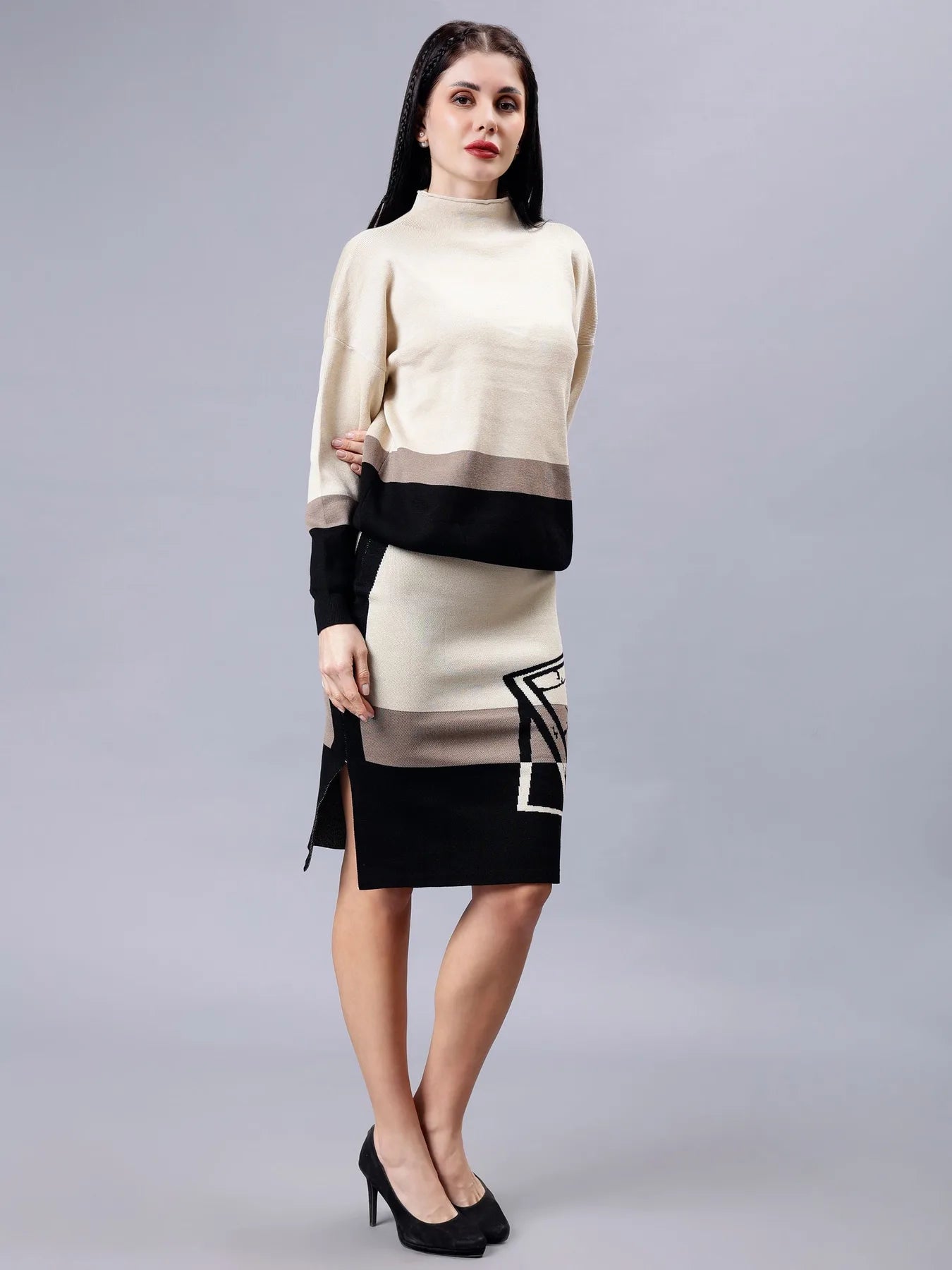 Knitted Two-Piece Set