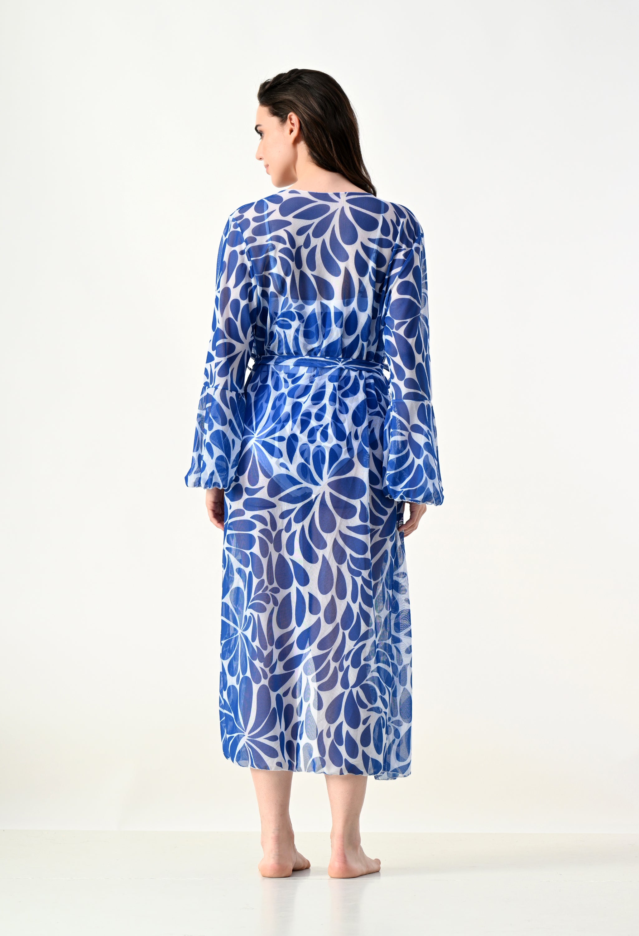 Belted Floral Monokini Set