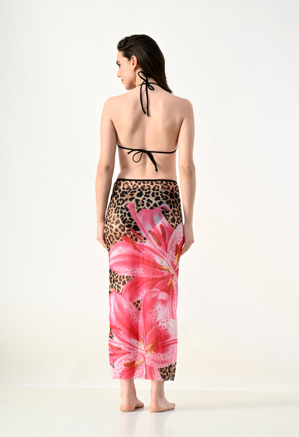 Floral Bikini & Skirt Set