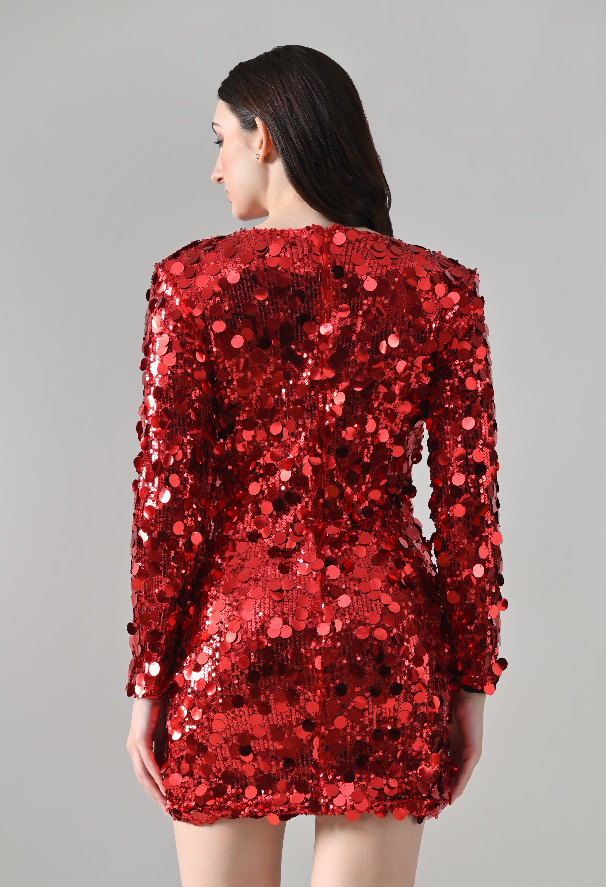 Scarlet Sequin Dress