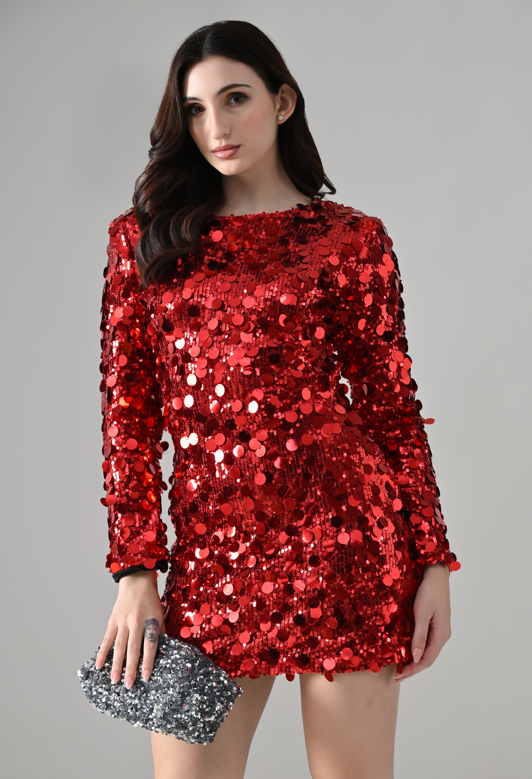 Scarlet Sequin Dress