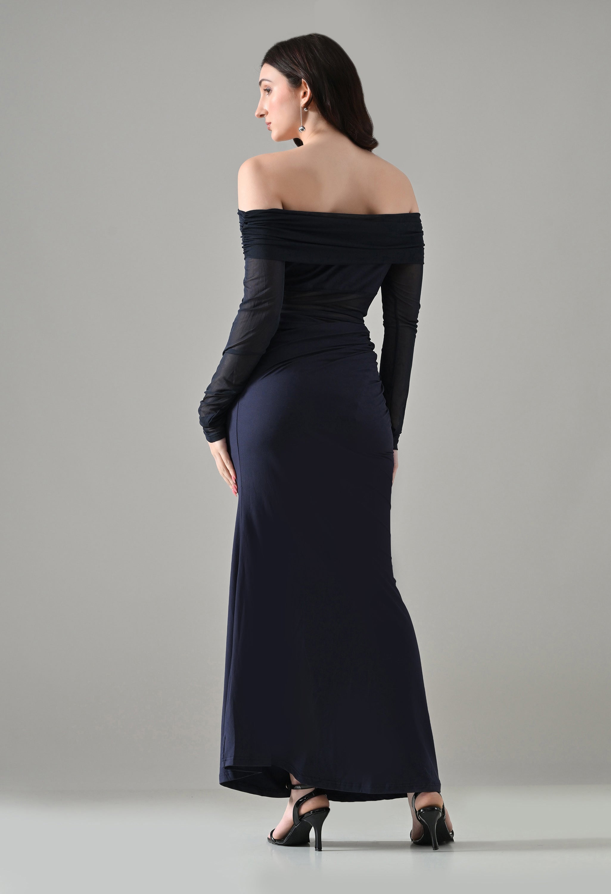 Luna Mesh Maxi Dress