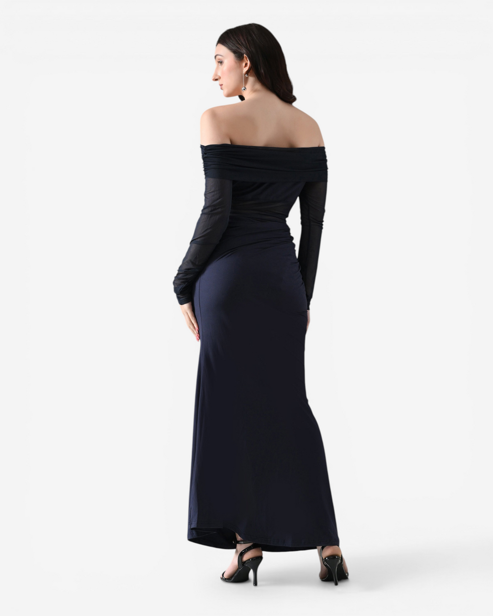 Luna Mesh Maxi Dress