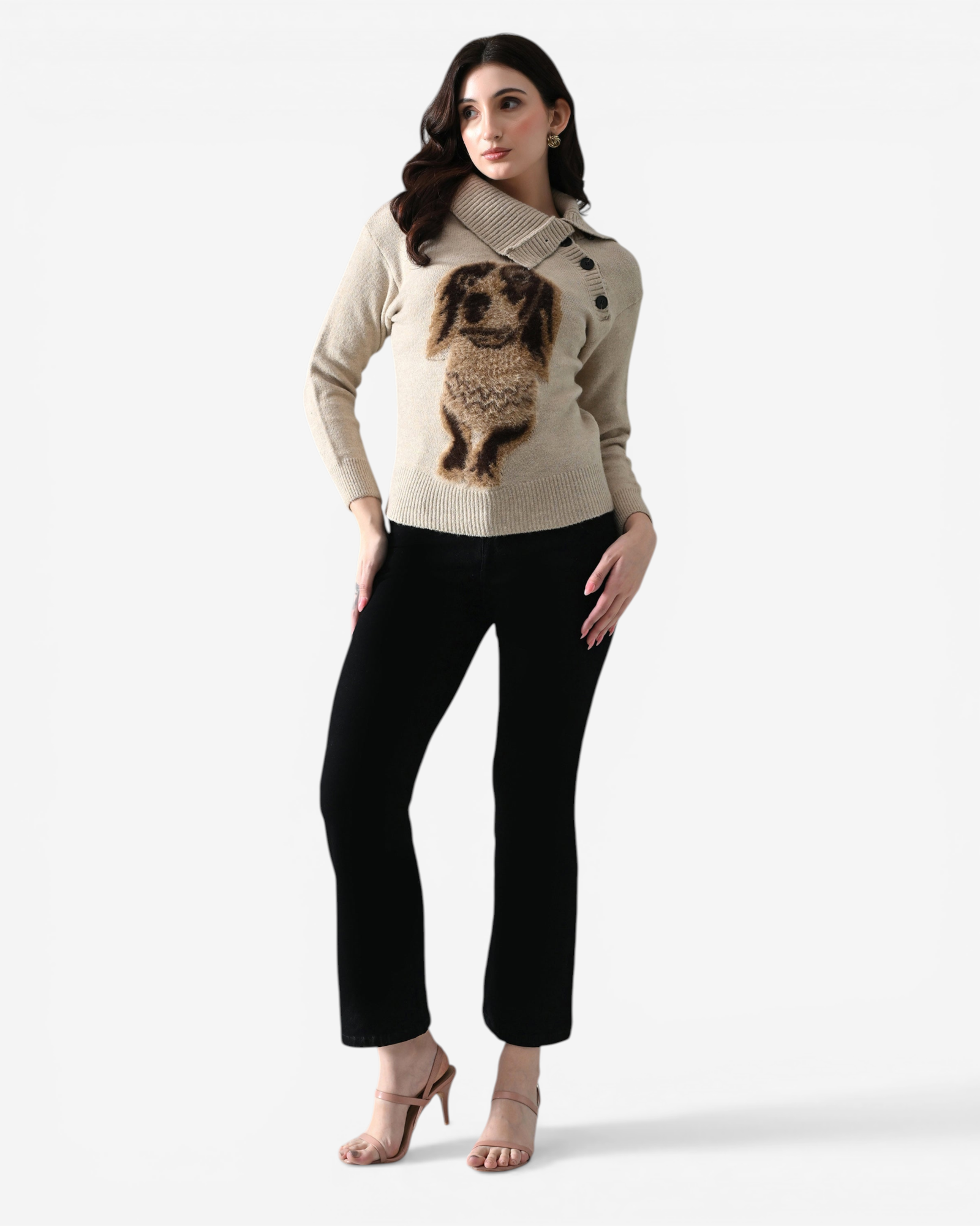 Playful Critter Sweater