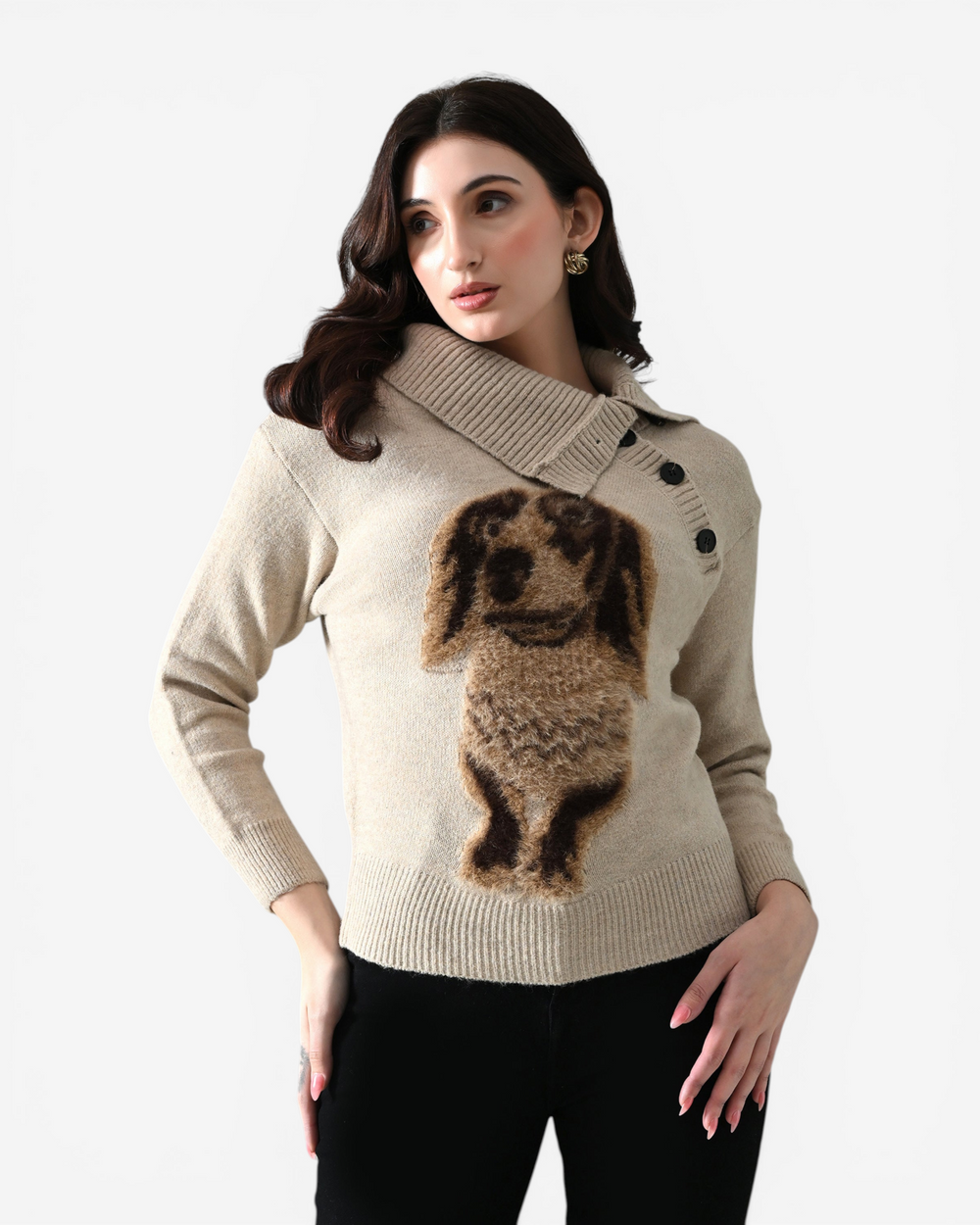 Playful Critter Sweater