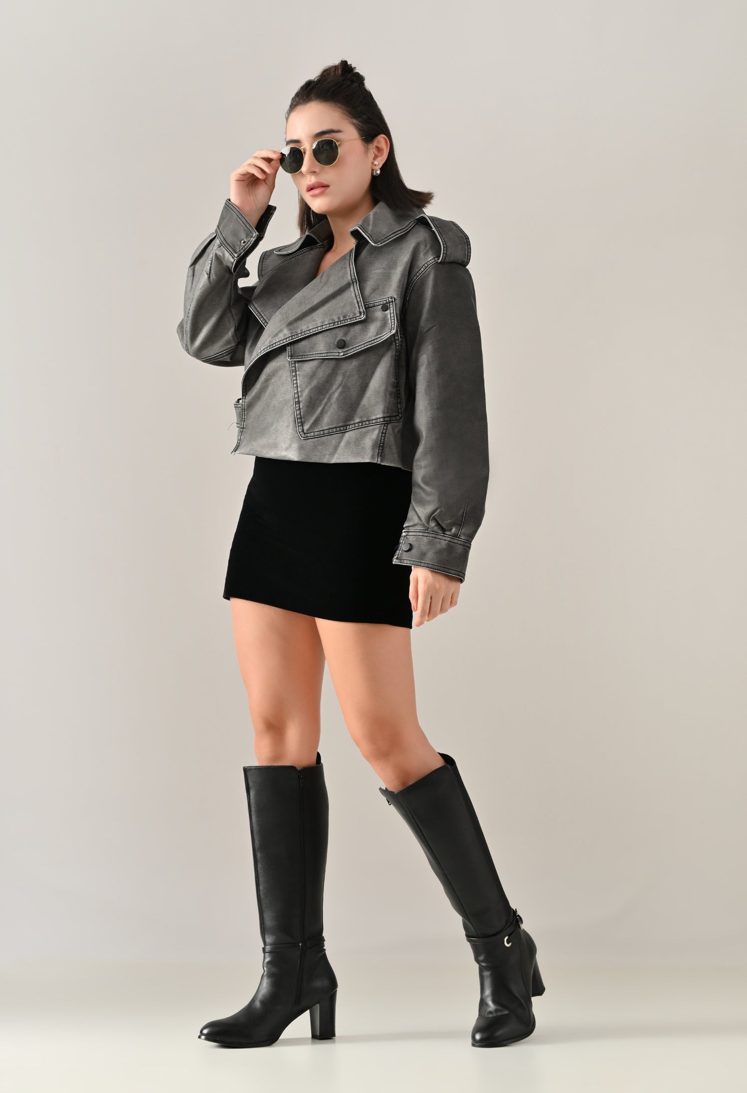 Urban Edge Leather Jacket