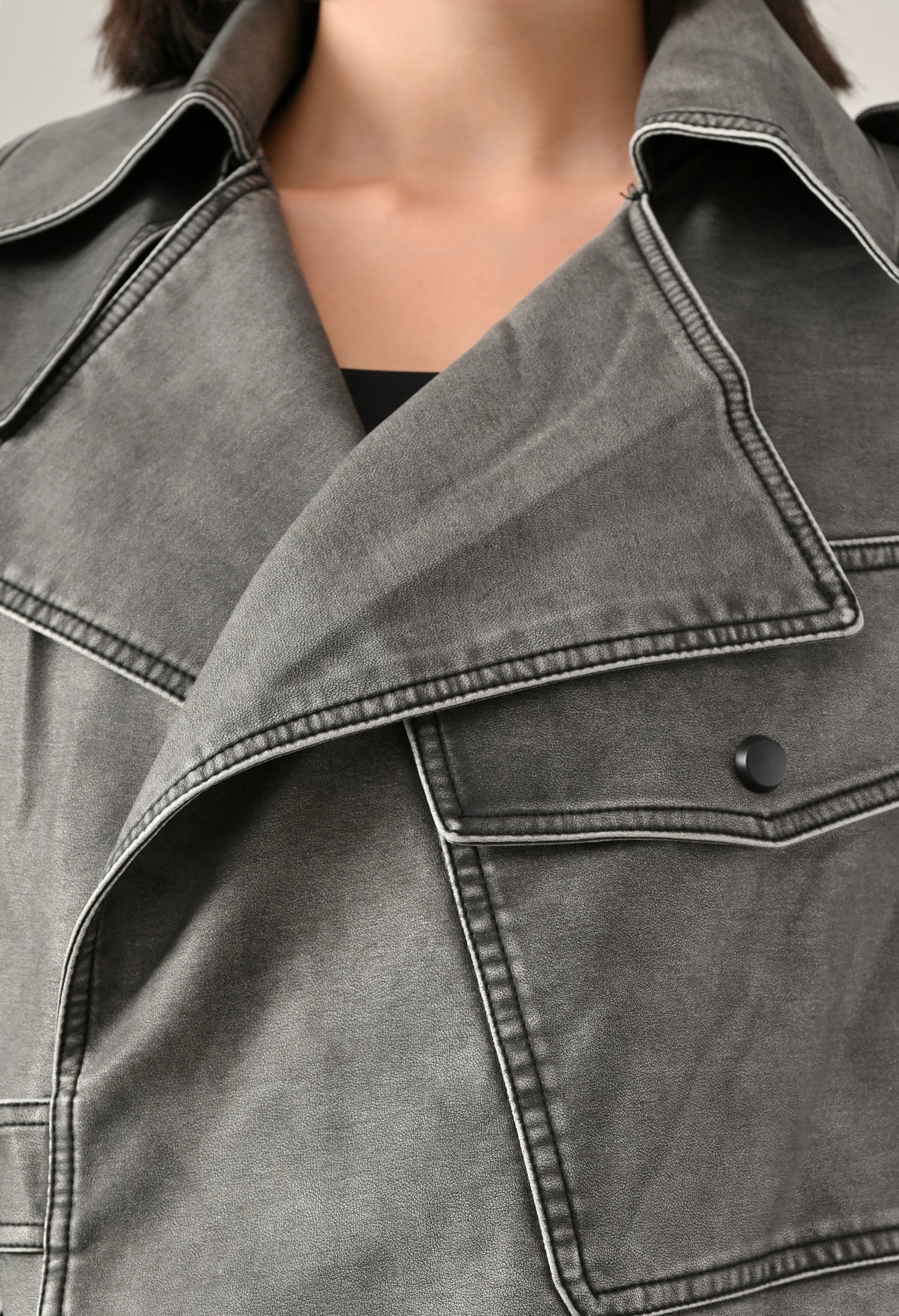 Urban Edge Leather Jacket