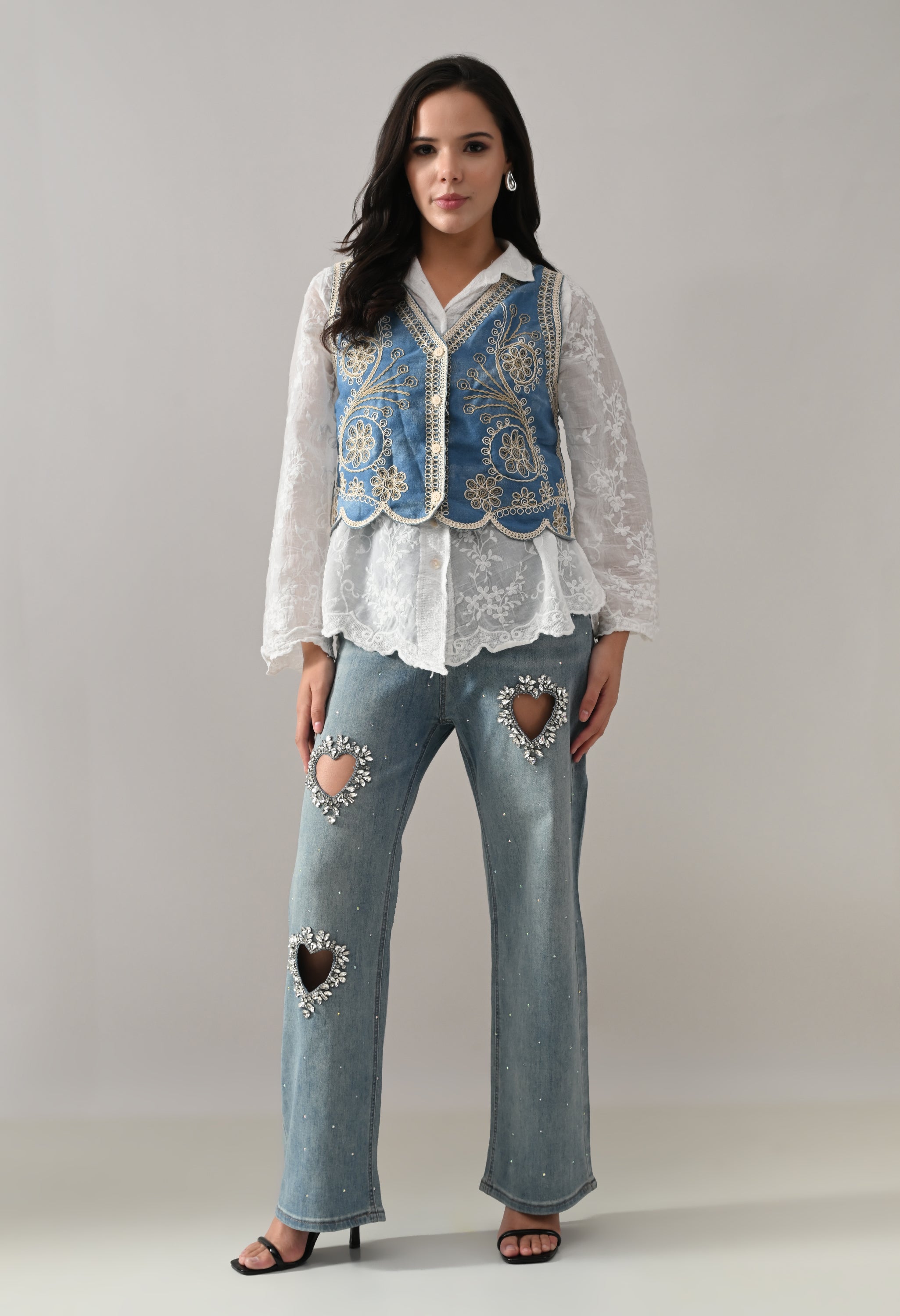 Bluebell Shirt Vest Set