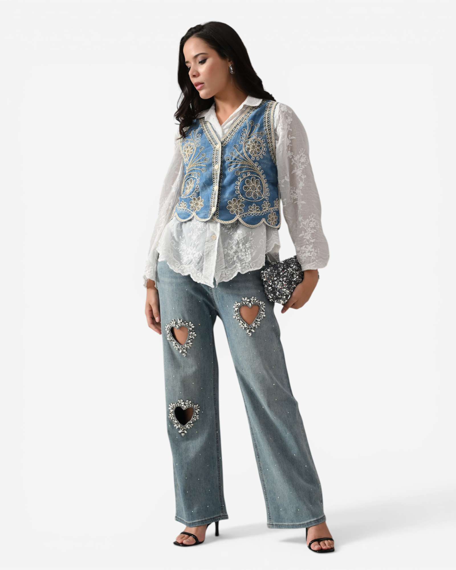 Bluebell Shirt Vest Set