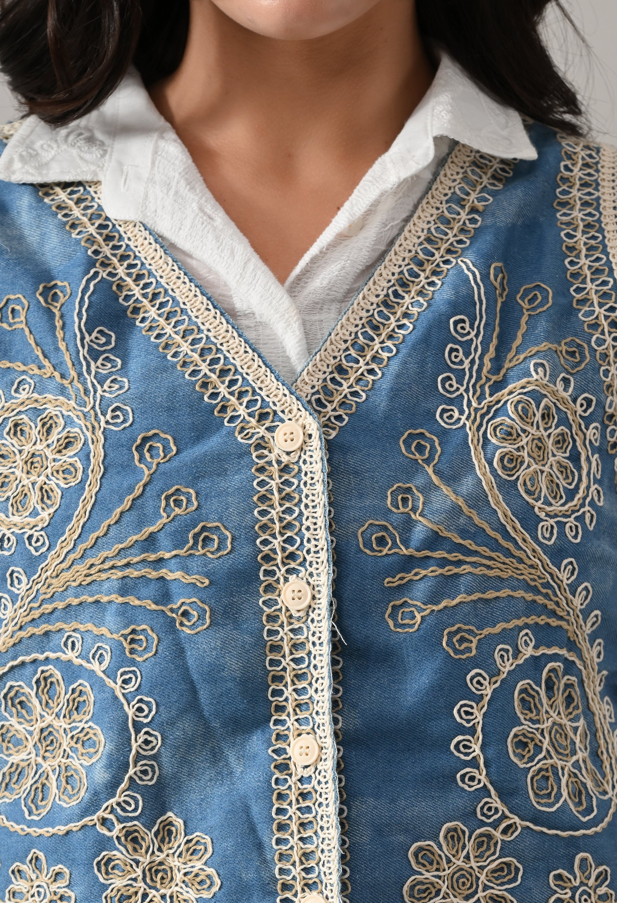 Bluebell Shirt Vest Set