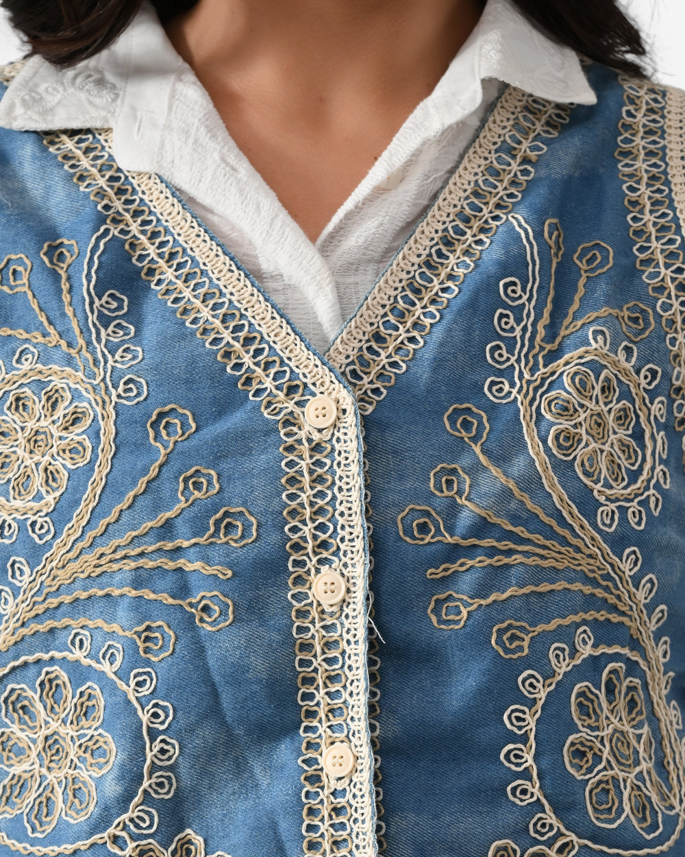 Bluebell Shirt Vest Set