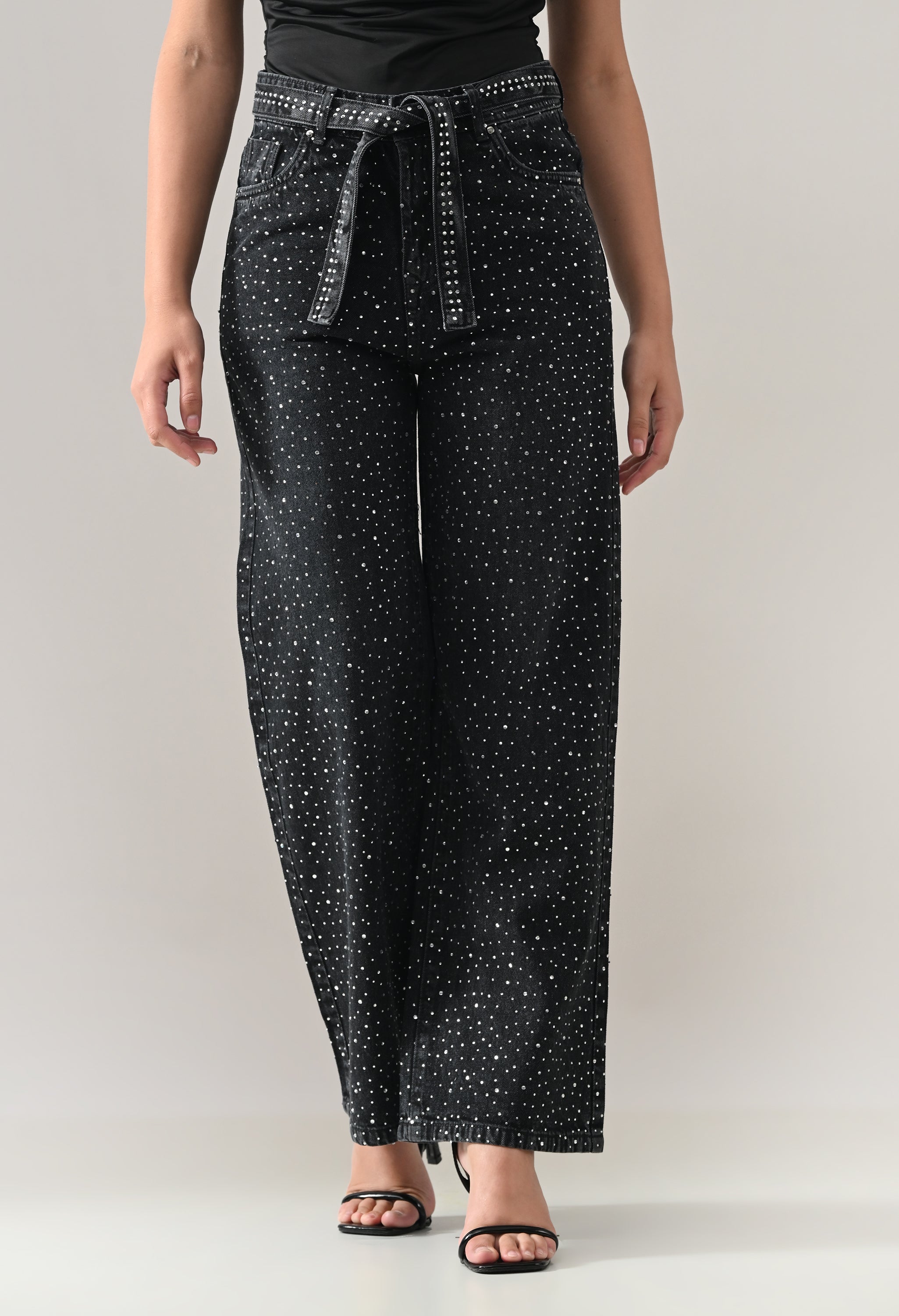 Crystal Embellishment Jeans
