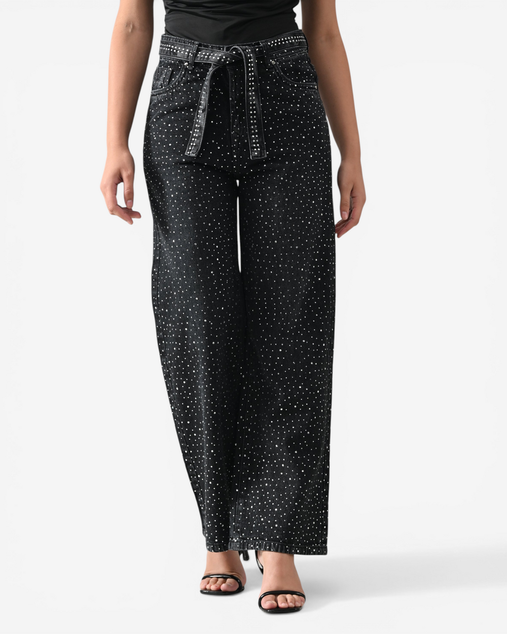 Crystal Embellishment Jeans