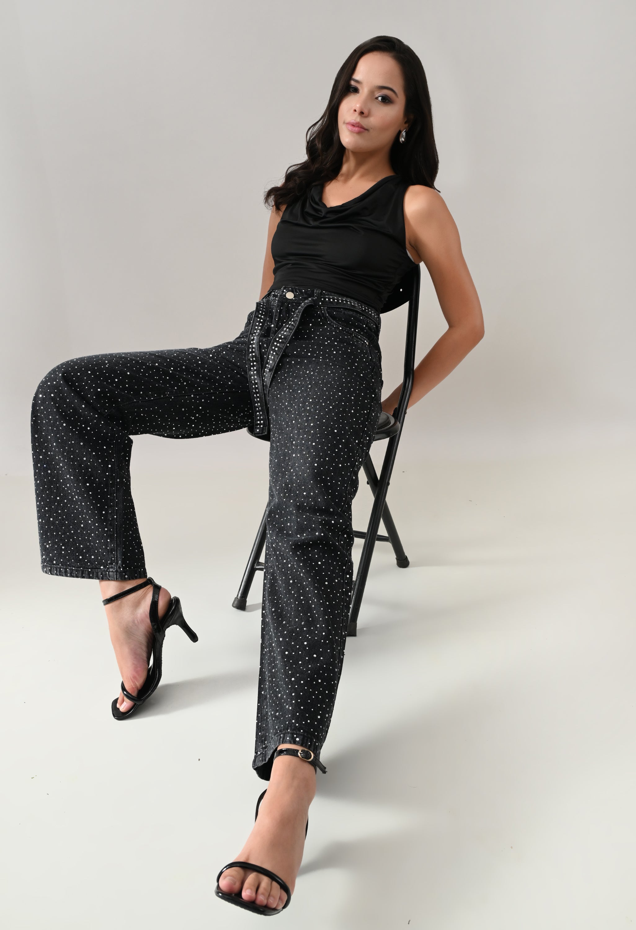 Crystal Embellishment Jeans