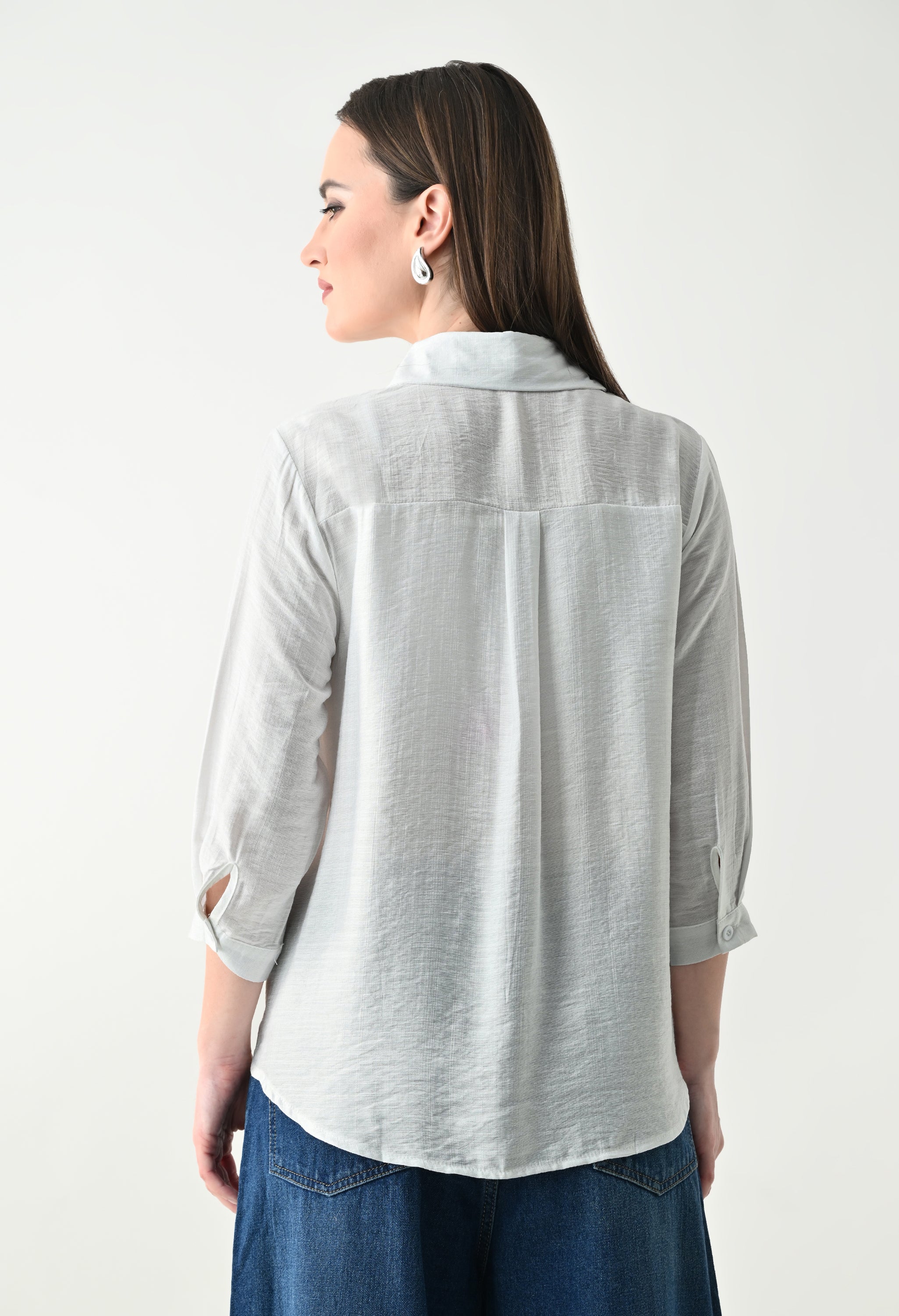 Statement Embroidery Shirt