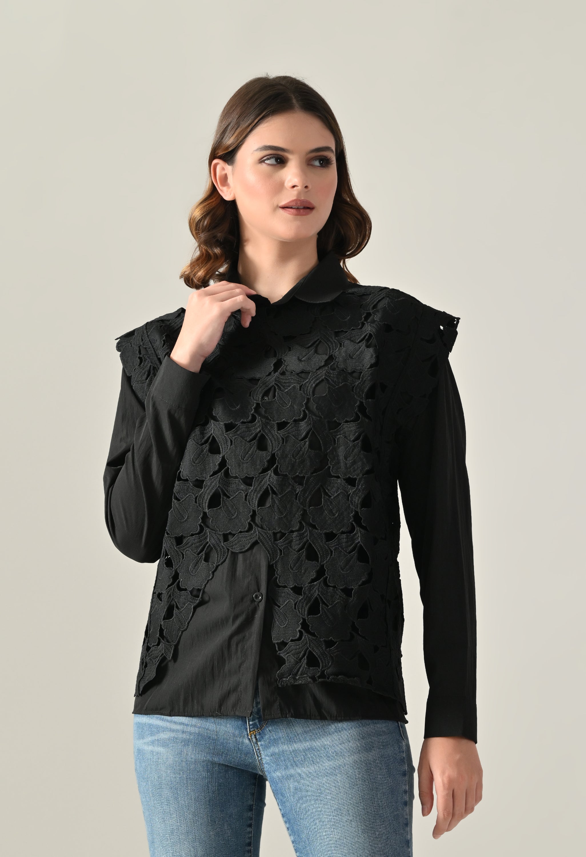 Dual Charm Layered Shirt