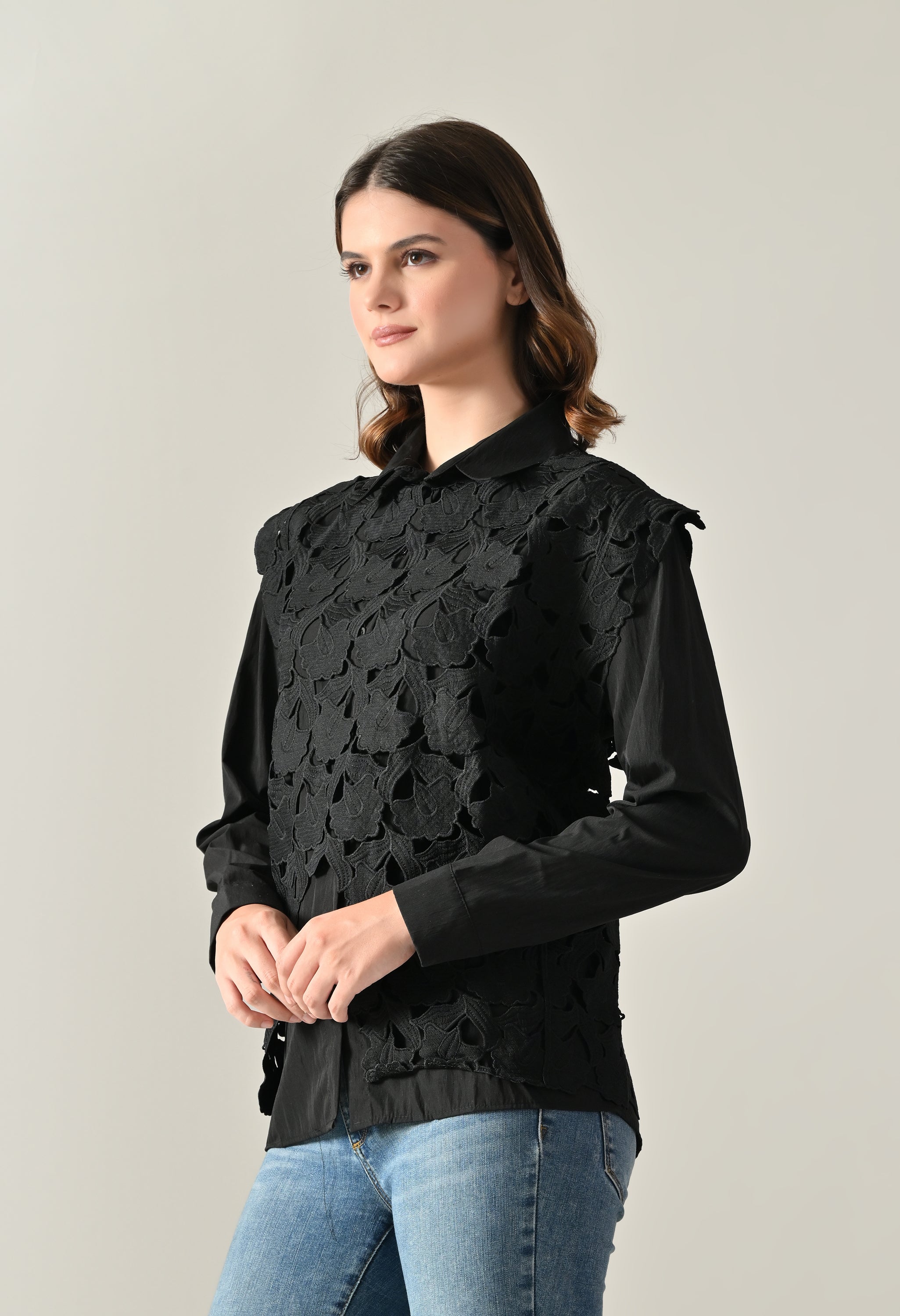 Dual Charm Layered Shirt