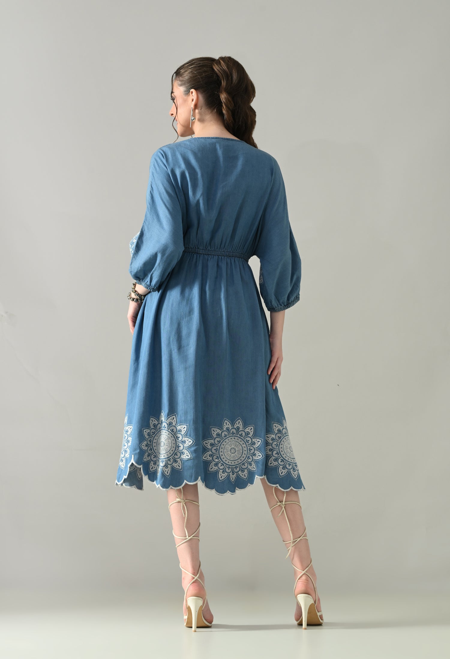 Blue Bloom Dress