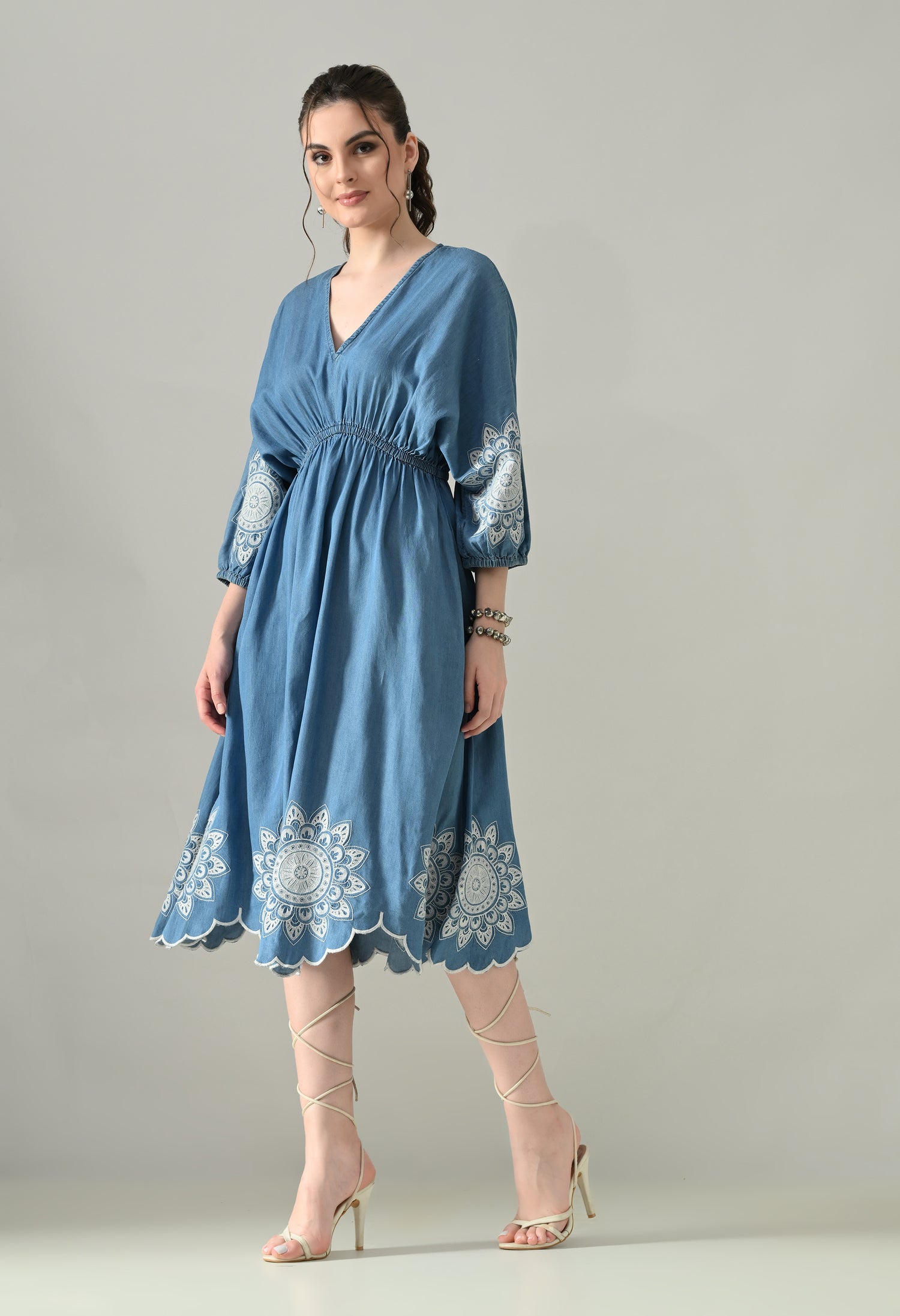 Blue Bloom Dress