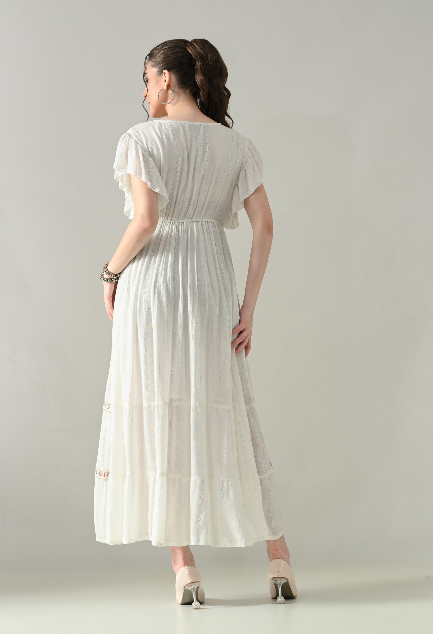 Mirror Charm Maxi Dress