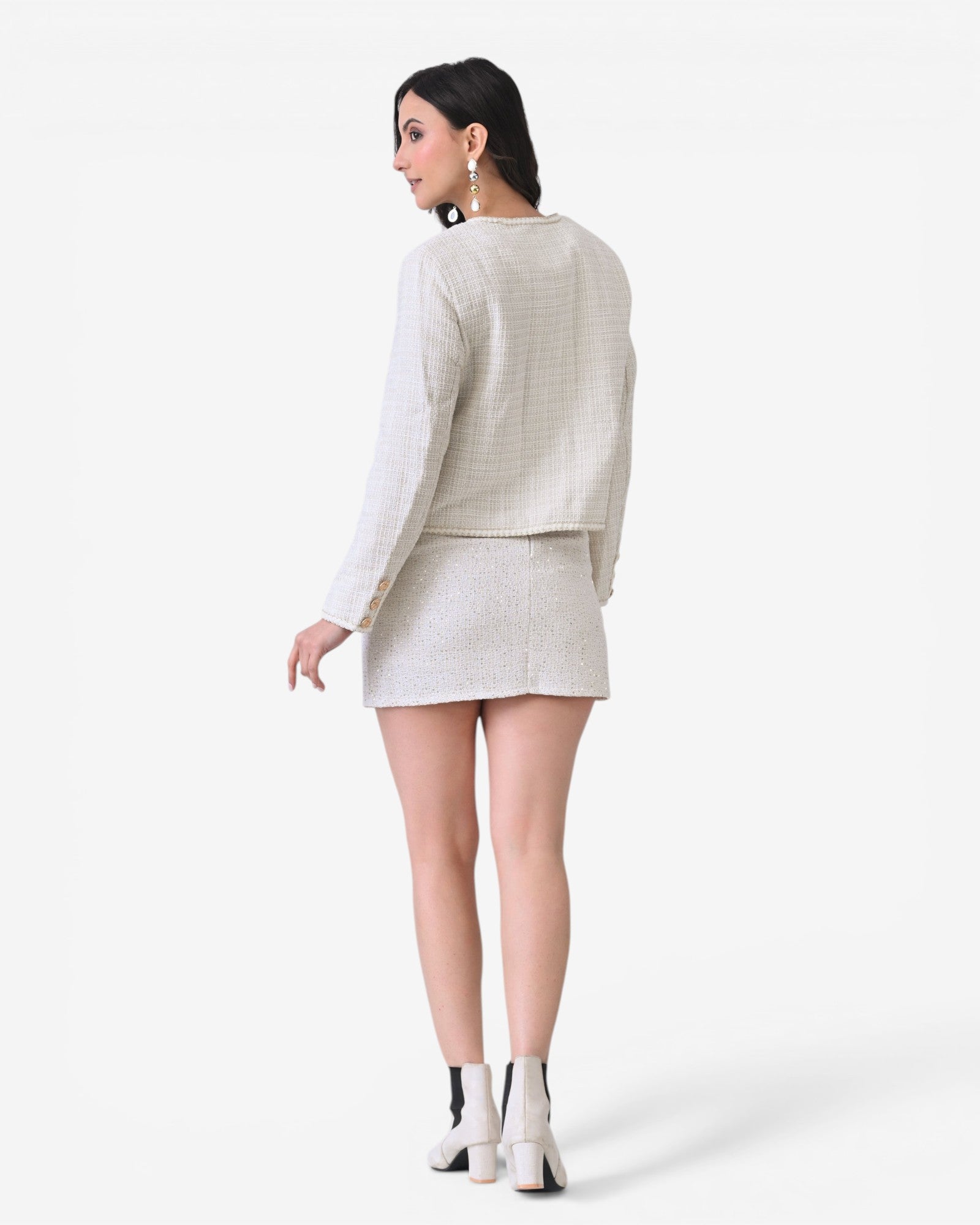 Maison Cozy Tweed Jacket